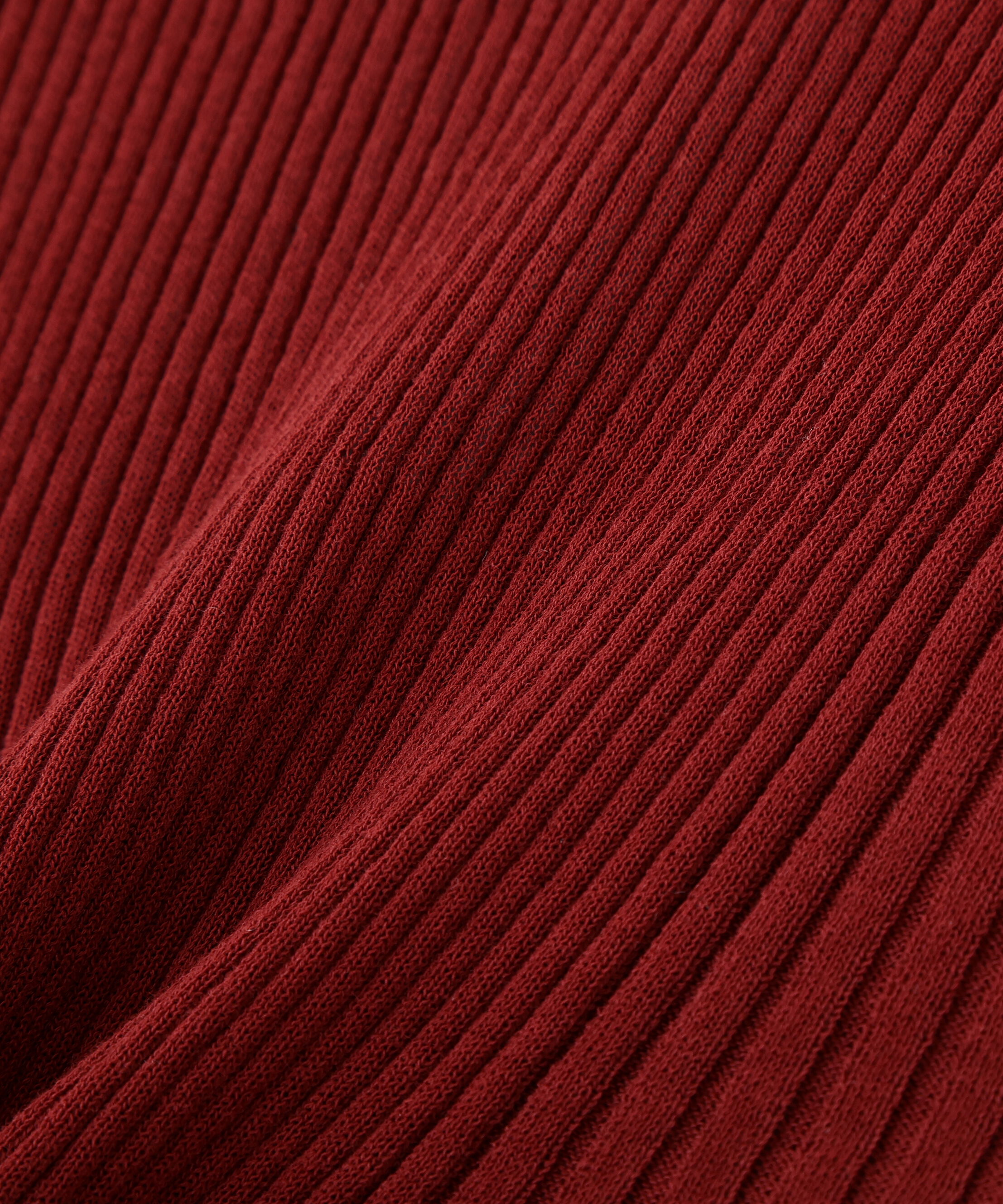 YLEVE 「YLEVE / SHEER RIB KNIT LONG SLEEVE PULLOVER」|ニット・セーター|