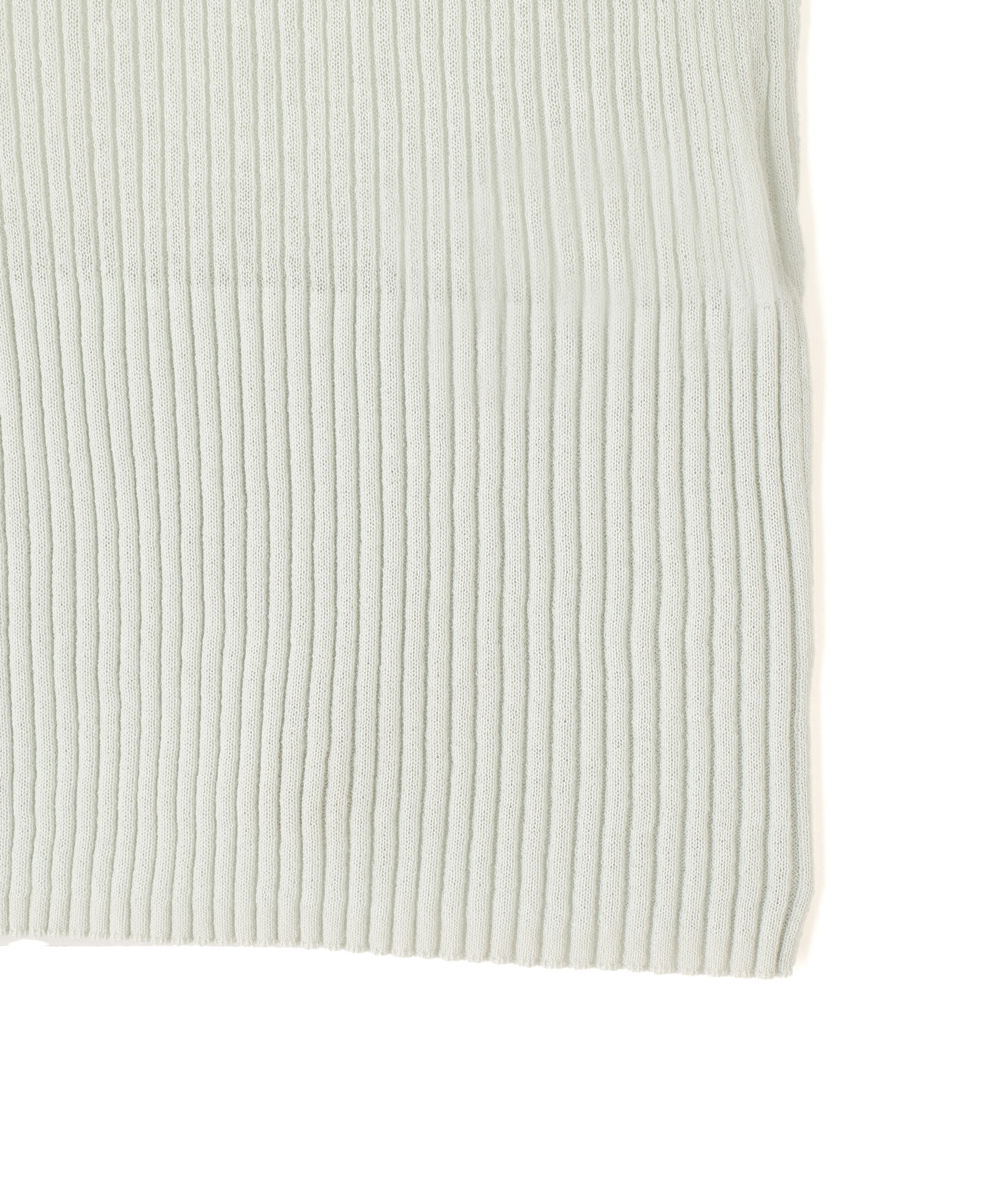 YLEVE 「YLEVE / SHEER RIB KNIT LONG SLEEVE PULLOVER」|ニット・セーター|