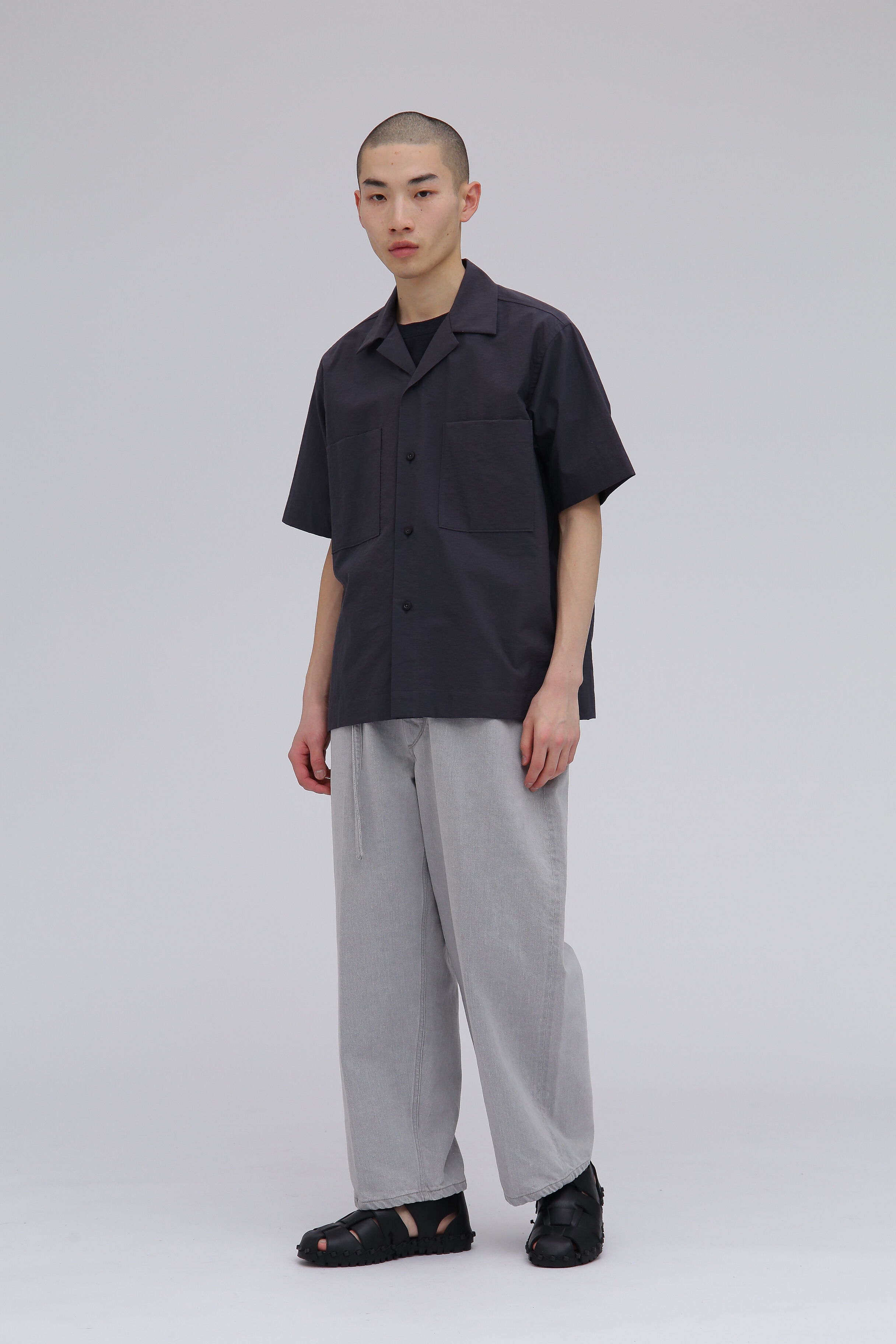 YLEVE 「[限定] YLEVE / COTTON NYLON WASHER SHIRT」|シャツ・ブラウス|