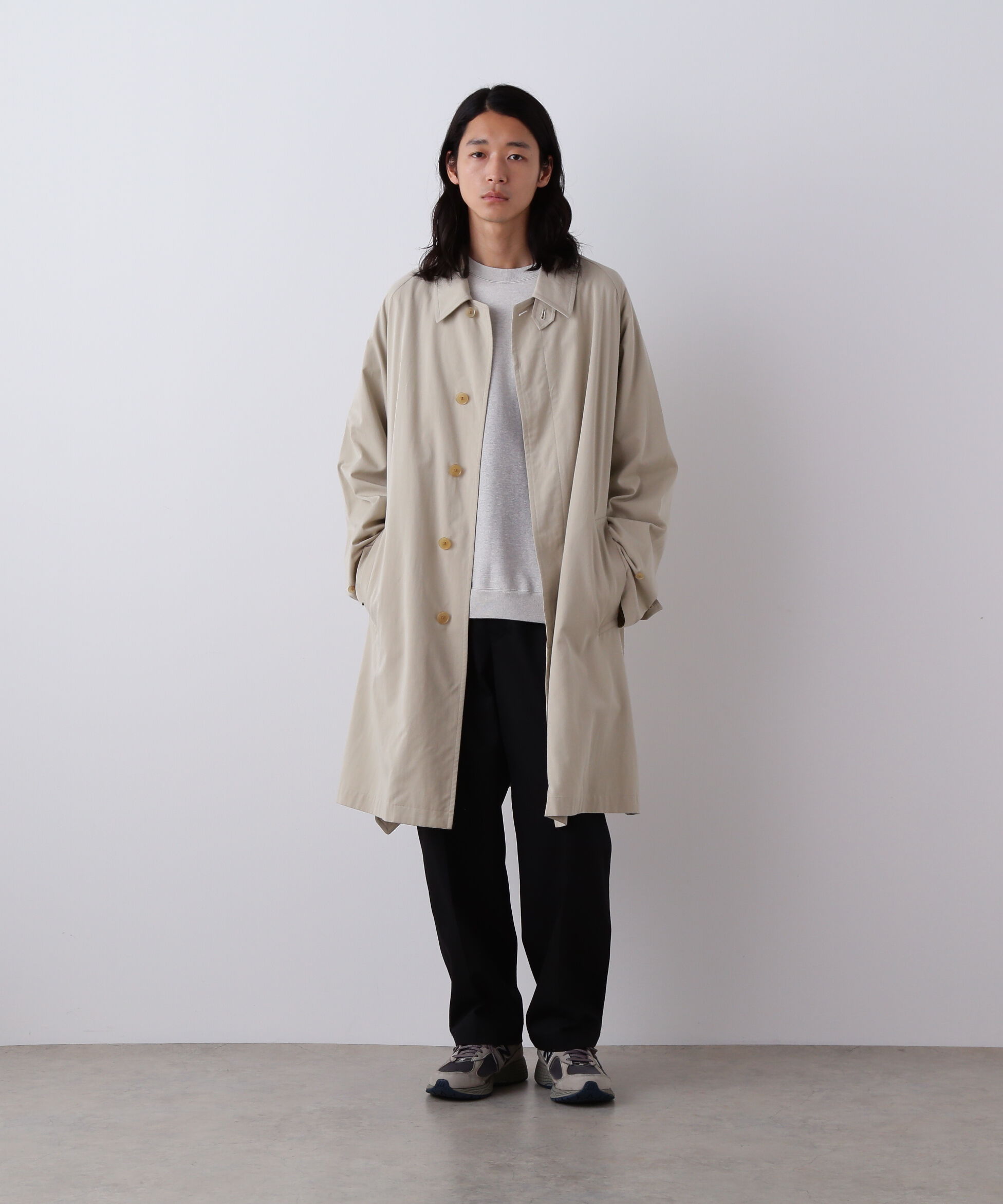 YLEVE 「YLEVE / COTTON BREND CHAMBRAY COAT」|その他|