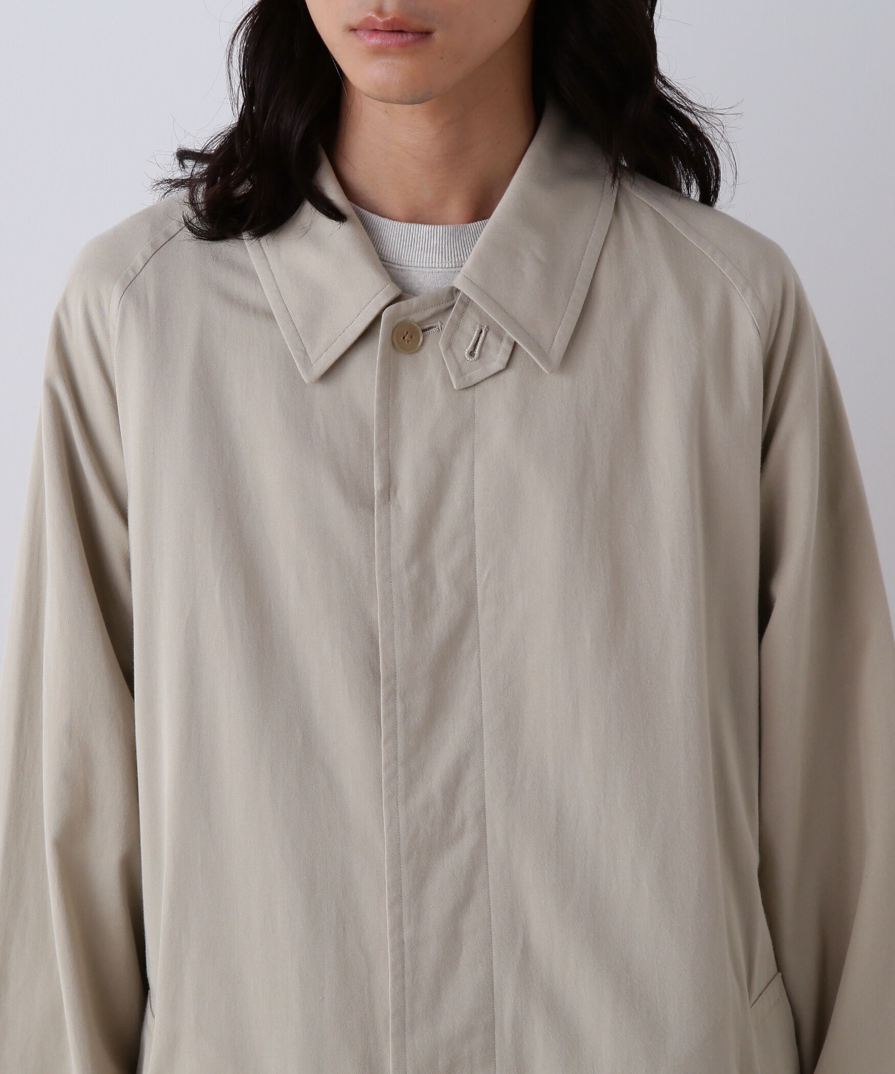 YLEVE 「YLEVE / COTTON BREND CHAMBRAY COAT」|その他|
