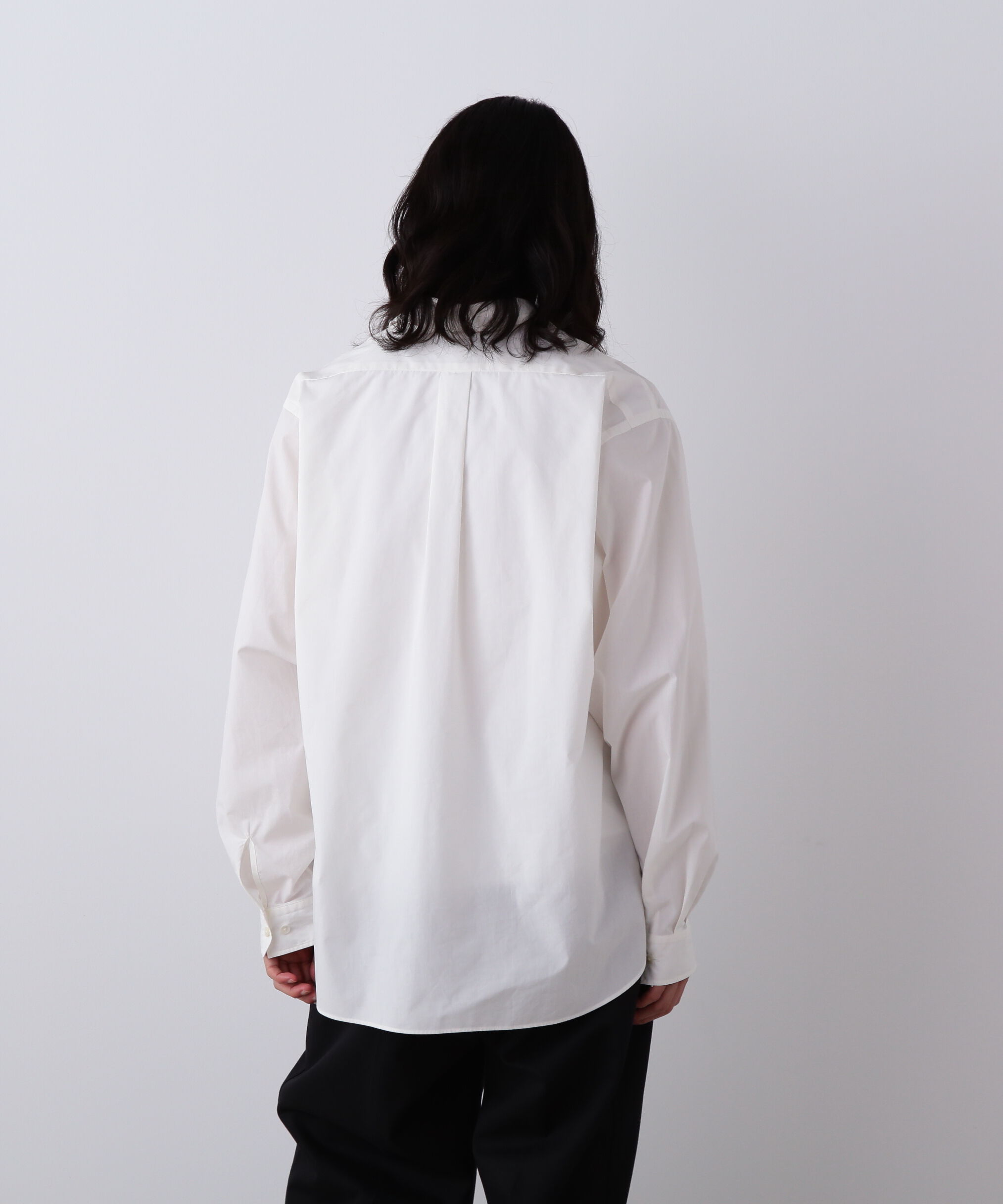 YLEVE 「YLEVE / COTTON SILK TYPEWRITER SKIPPER SHIRT」|シャツ・ブラウス|