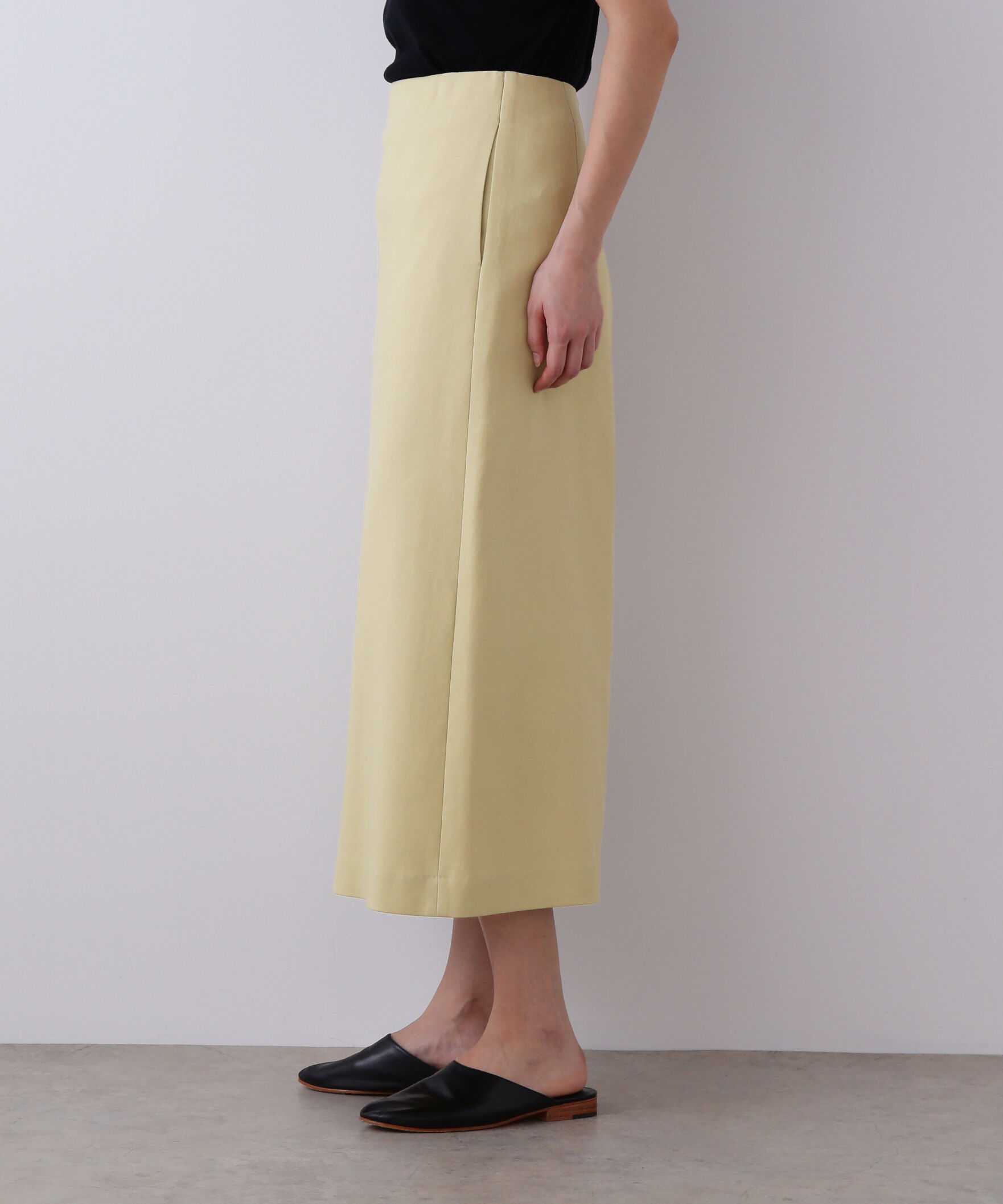 YLEVE 「YLEVE / 100/2 GV TWILL DOUBLE WEAVE SKIRT」|スカート|