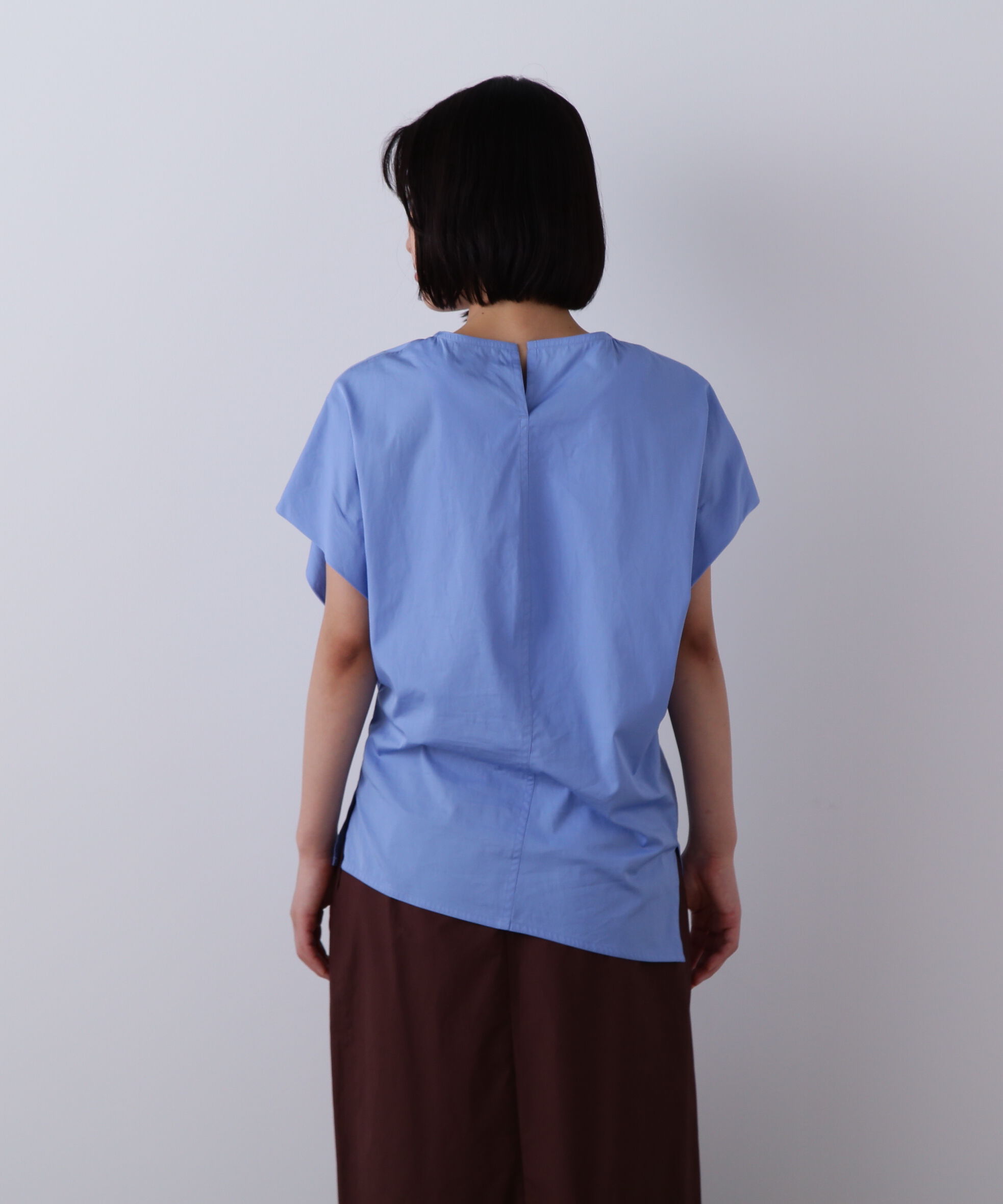 YLEVE 「YLEVE / FINX COTTON WEATHER ASYMMETRY PULLOVER SHIRT」|シャツ・ブラウス|