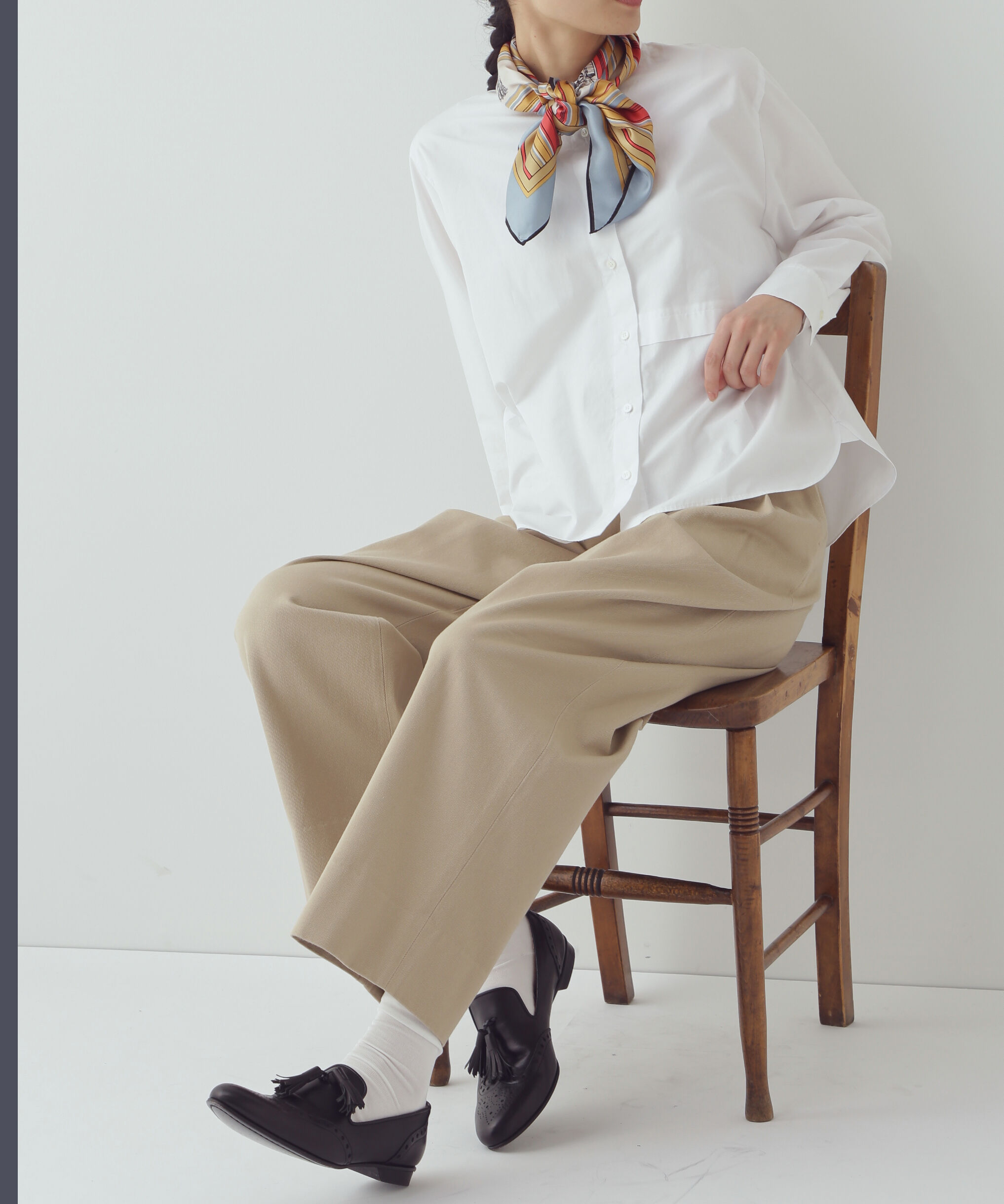  「◆ワイドテーパードチノパンツ」|その他|