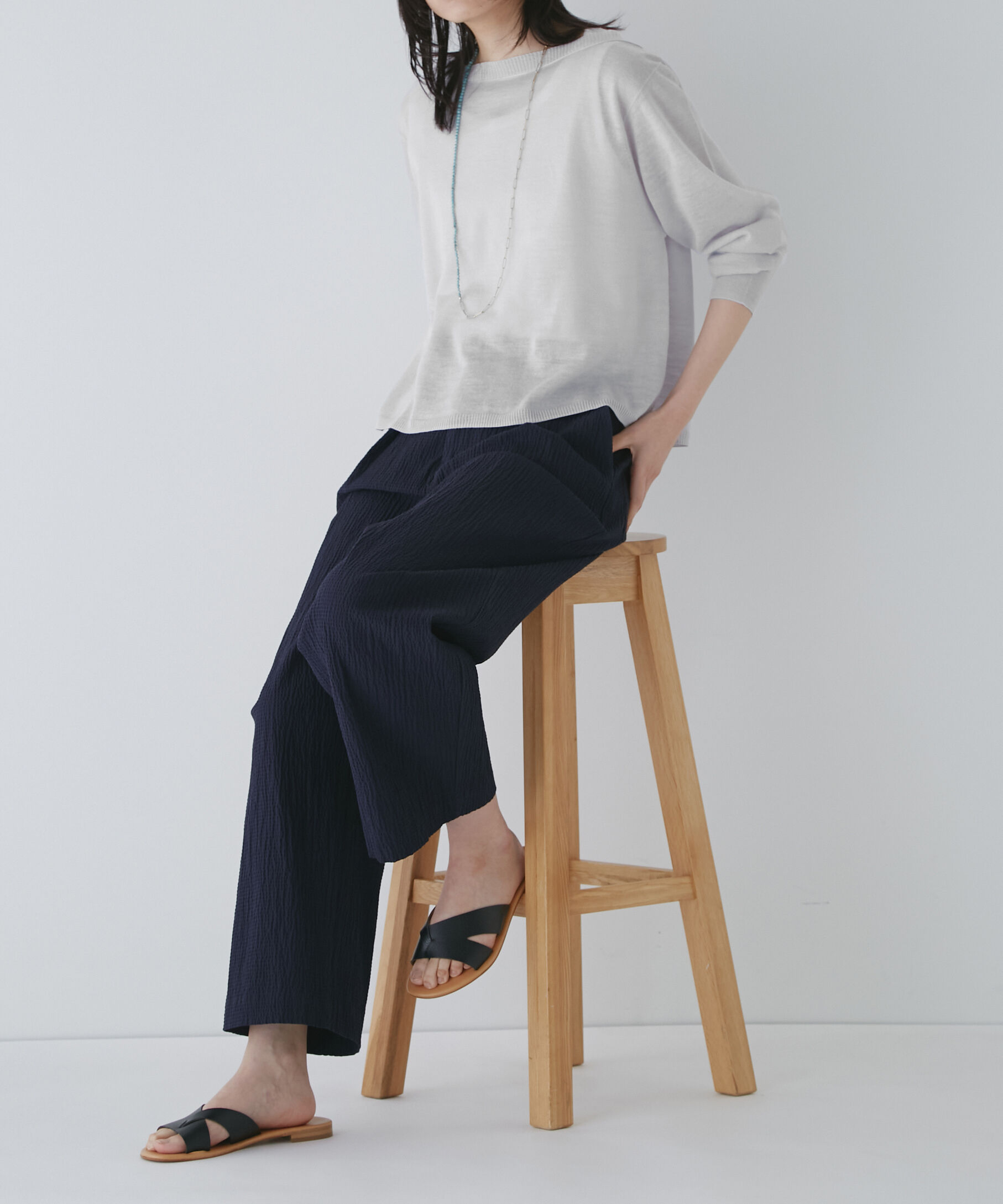  「◆ラミーハイゲージプルオーバー」|ニット・セーター|