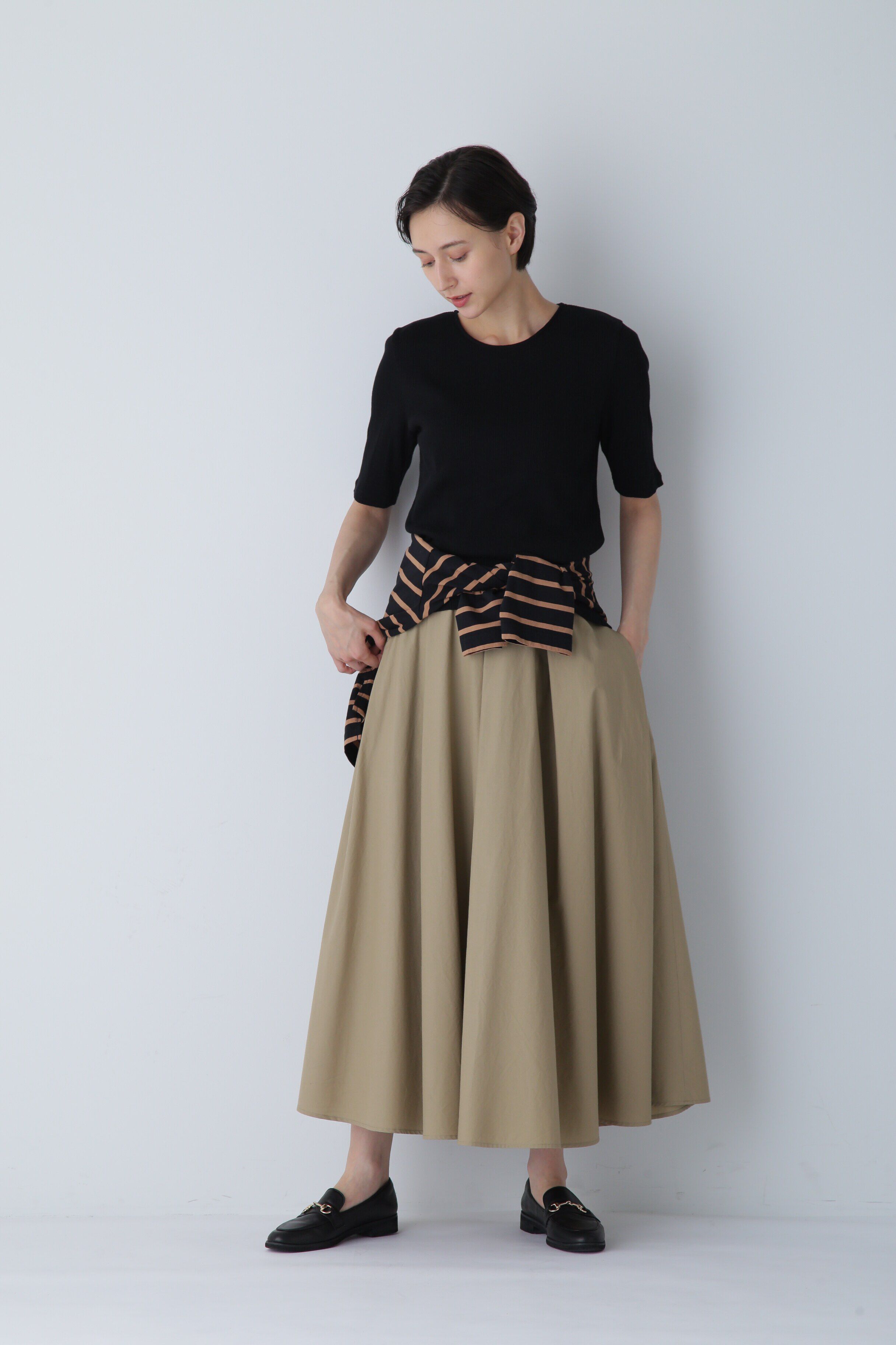  「◆コンパクトテレコトップス」|Tシャツ・カットソー|