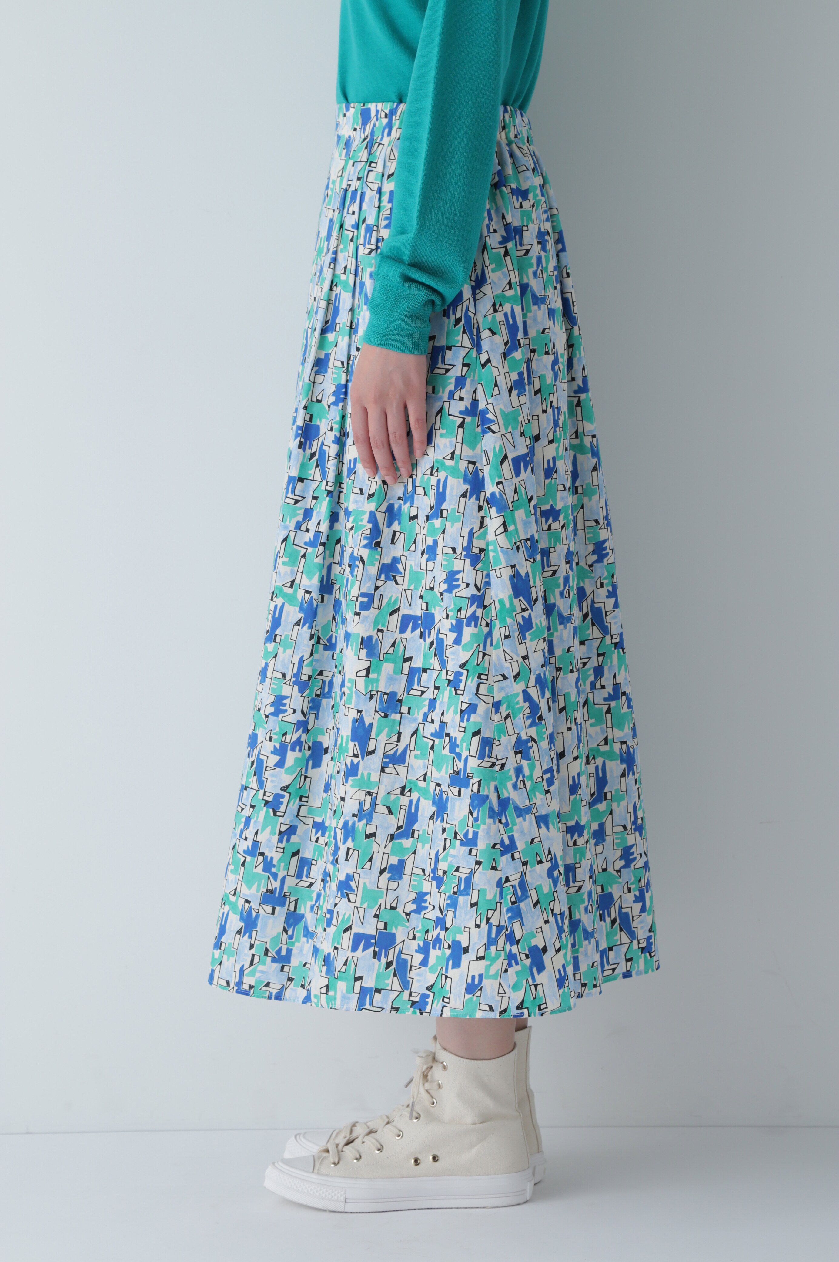  「◆アートプリント・コラボスカート」|スカート|