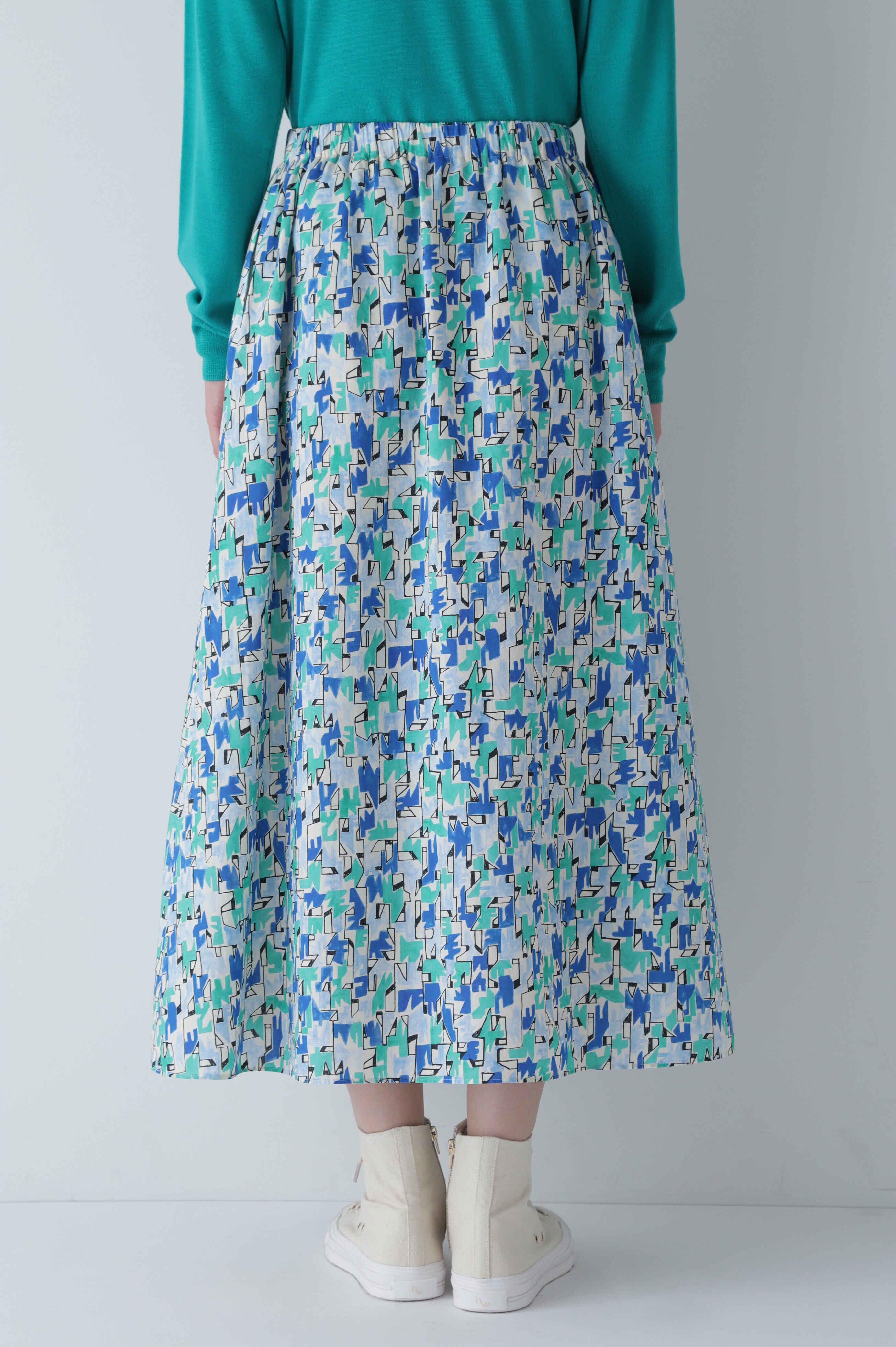  「◆アートプリント・コラボスカート」|スカート|