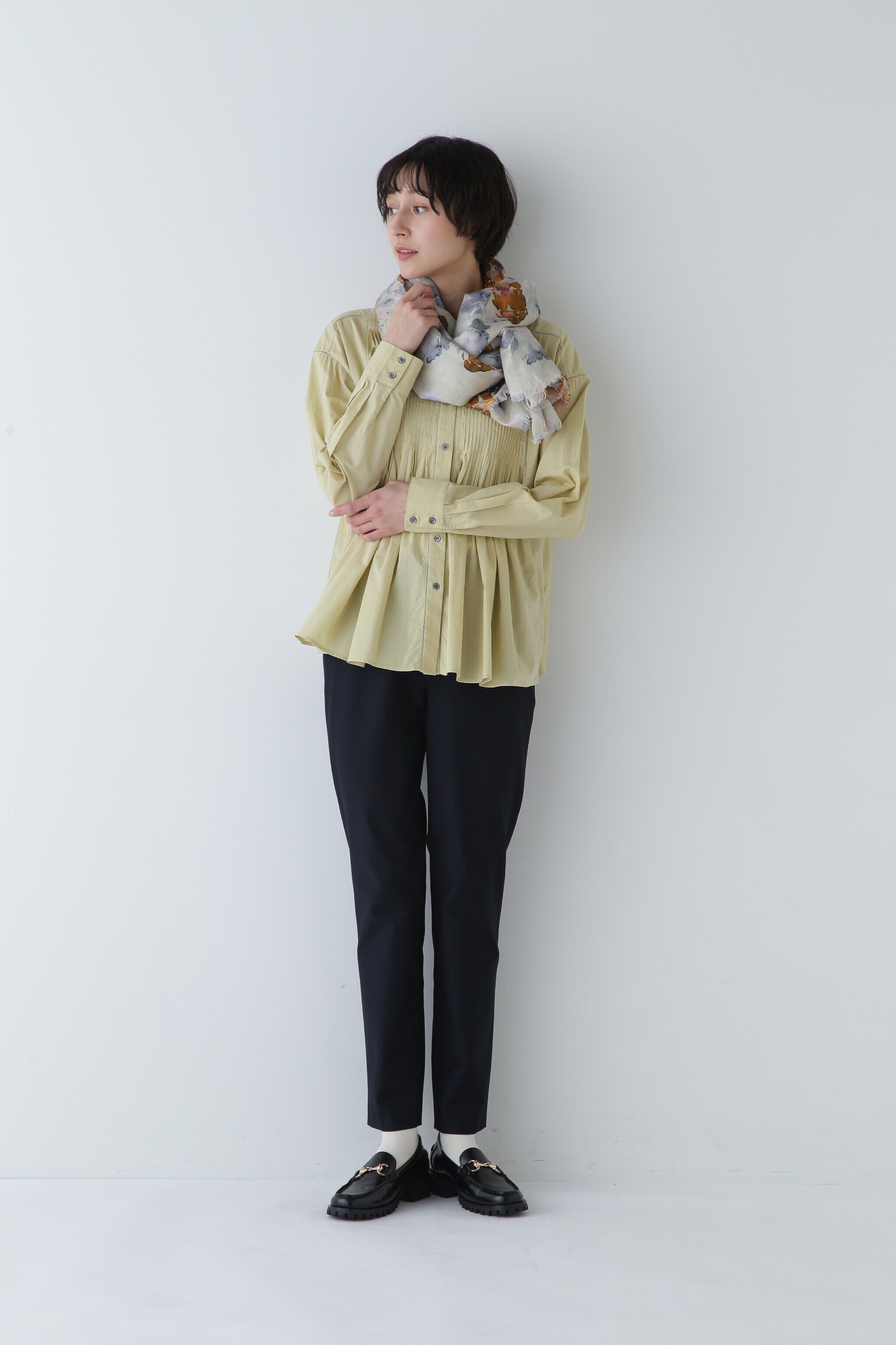  「◆インド綿ピンタックブラウス」|シャツ・ブラウス|