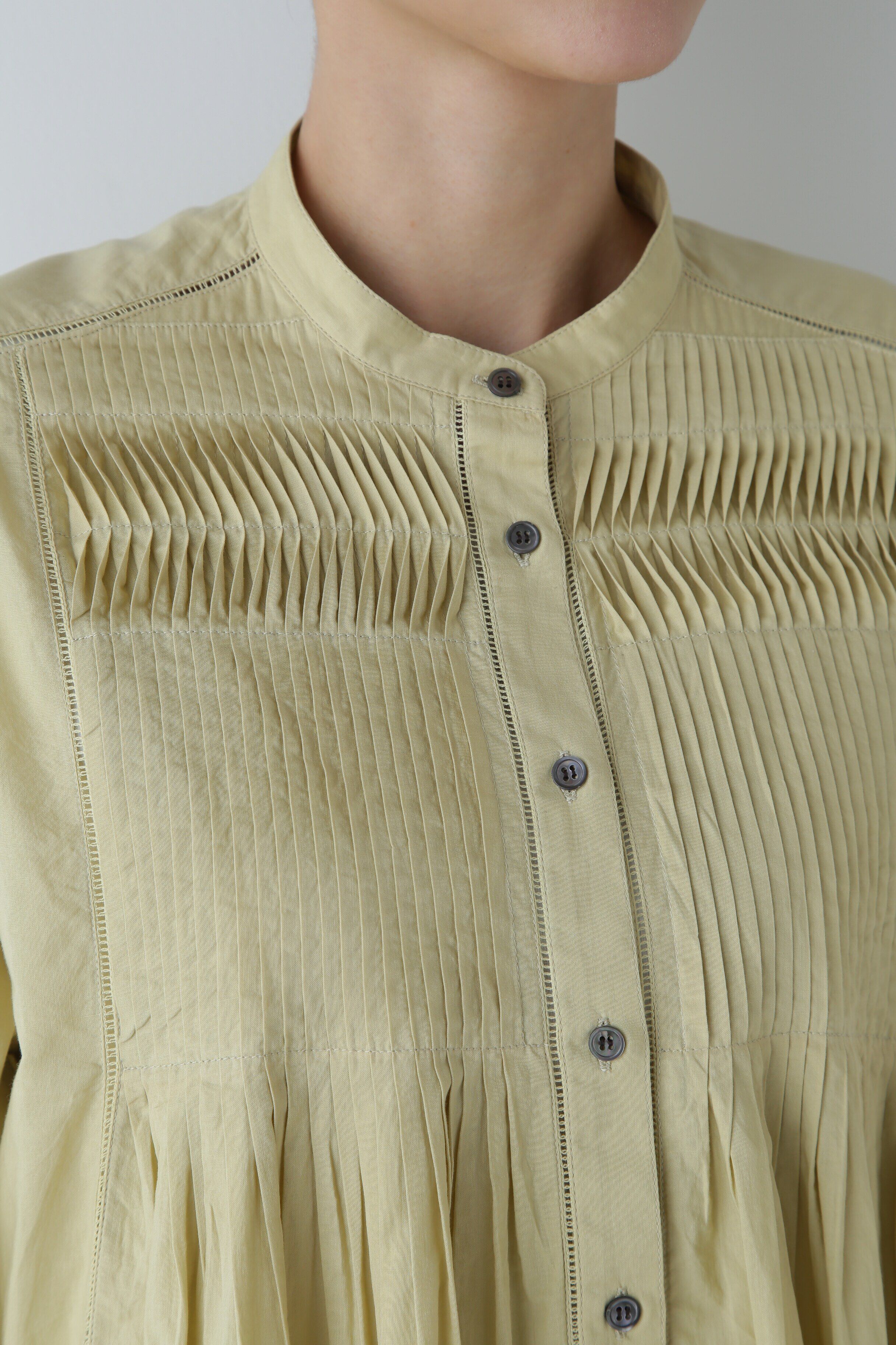  「◆インド綿ピンタックブラウス」|シャツ・ブラウス|