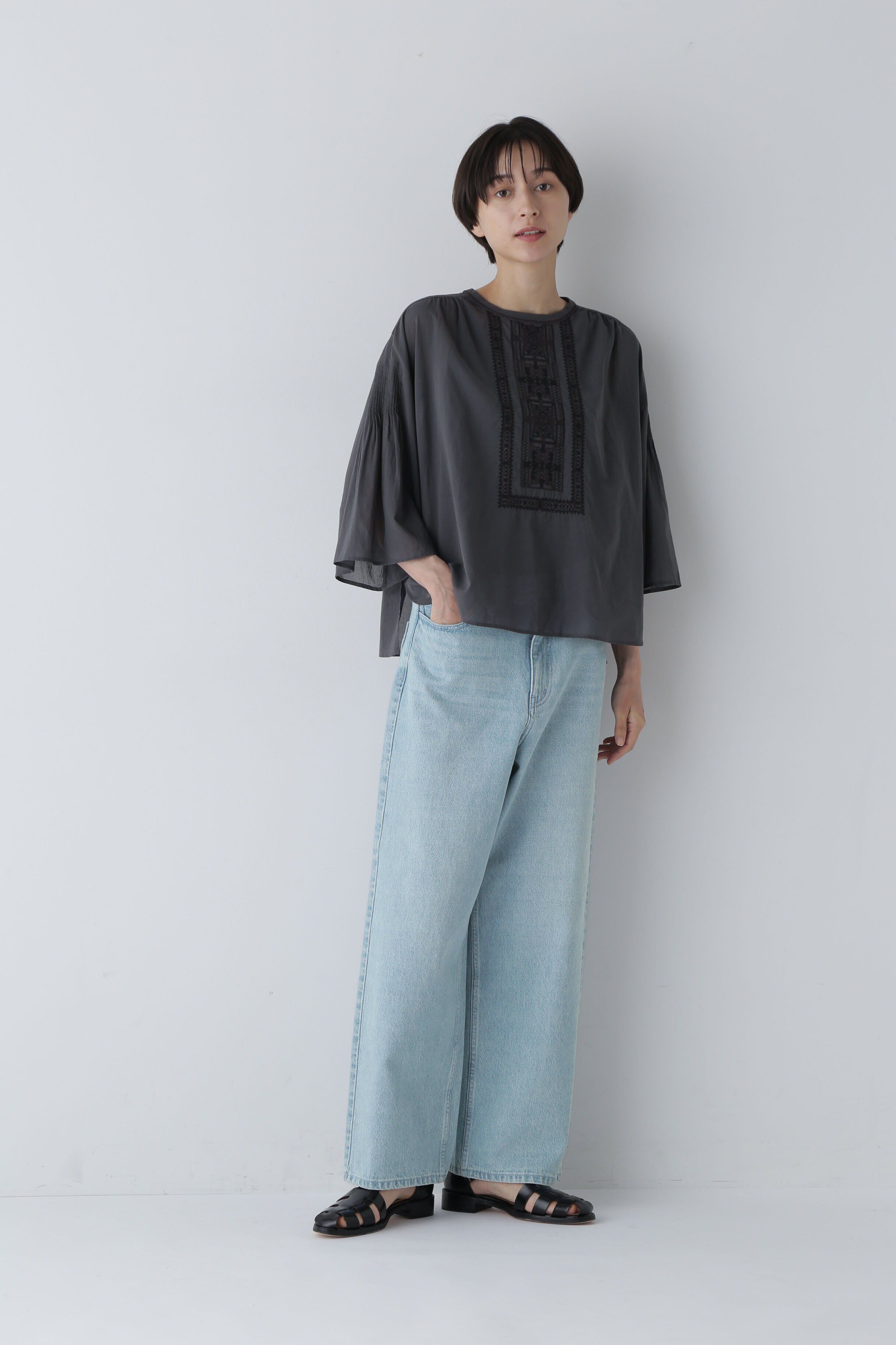  「セミワイドブリーチデニム」|その他|