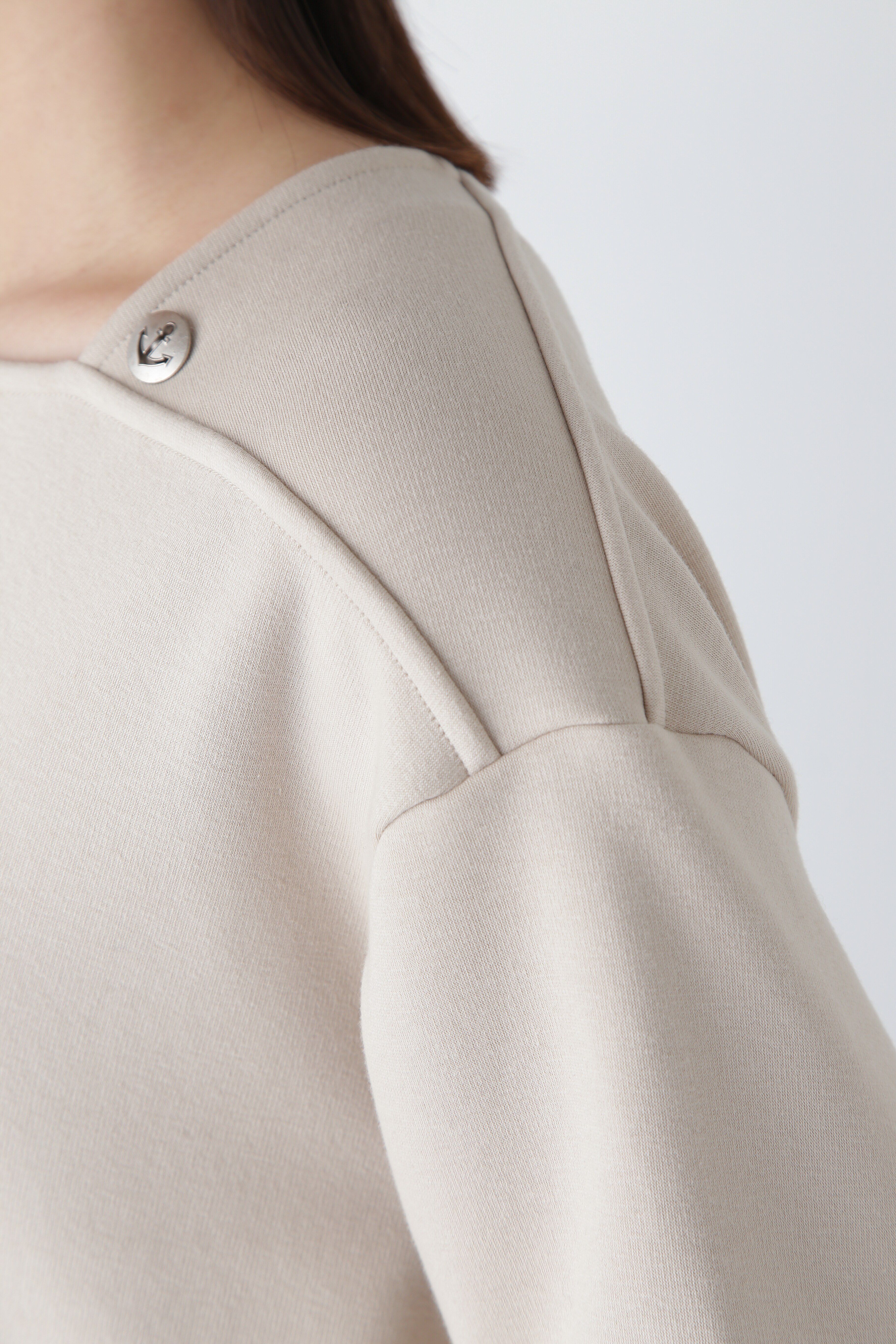  「◆ボンバー裏起毛マリンカラープルオーバー」|Tシャツ・カットソー|