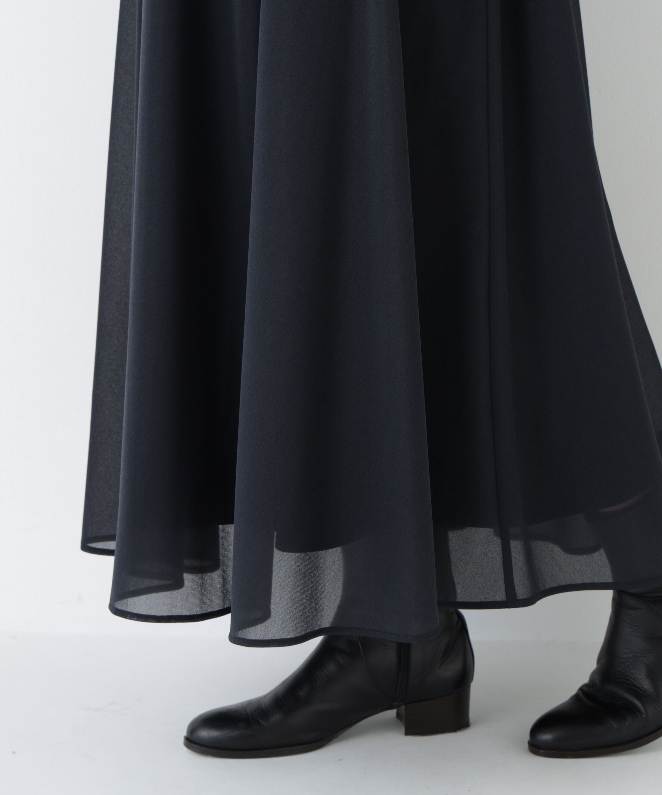  「◆オーガンジートリコットギャザースカート」|スカート|