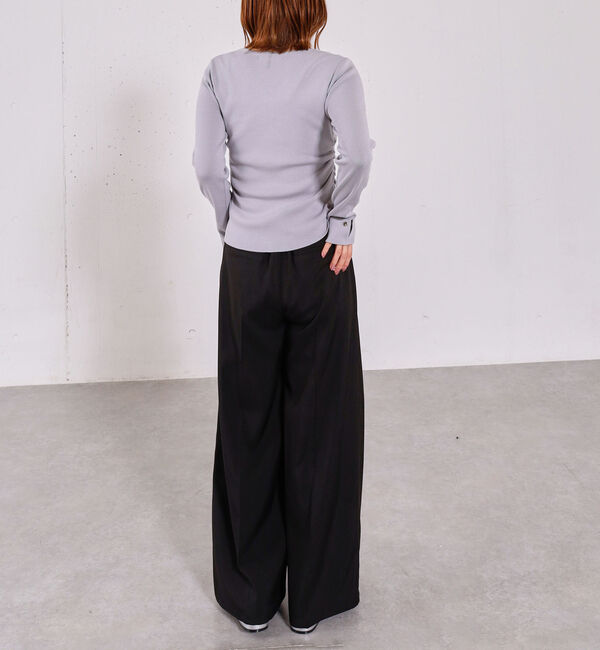 archives「スプリングタックボタンニットプルオーバー」|ニット・セーター|