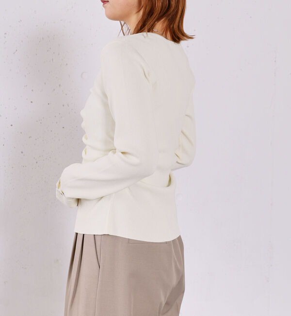 archives「スプリングタックボタンニットプルオーバー」|ニット・セーター|