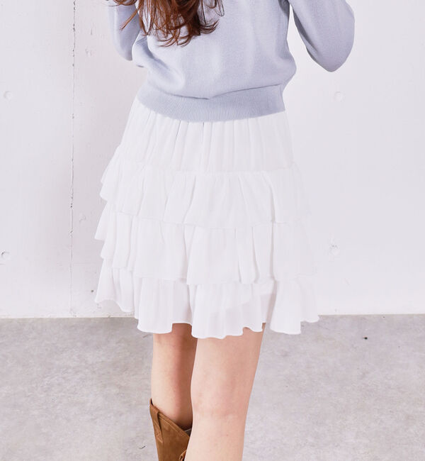 archives「ドットフリルティアードミニＳＫ」|スカート|