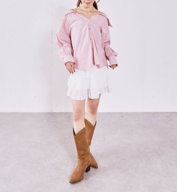 archives「ドットフリルティアードミニＳＫ」|スカート|