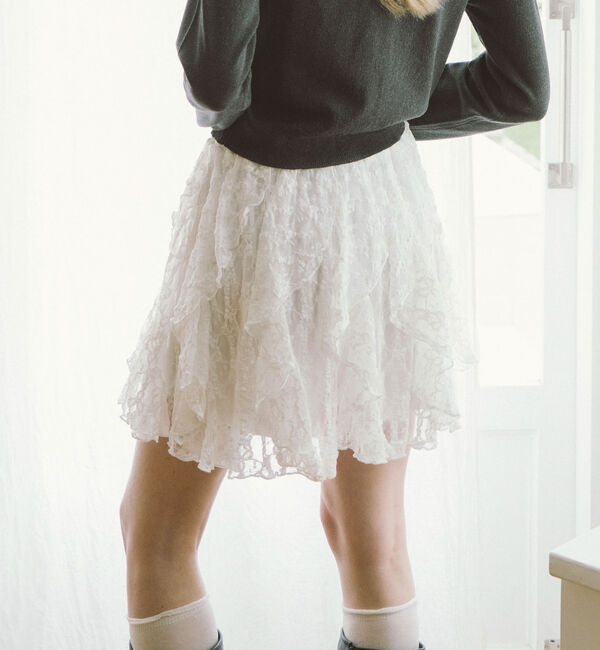 archives「２ｗａｙレースラッフルミニスカート」|スカート|