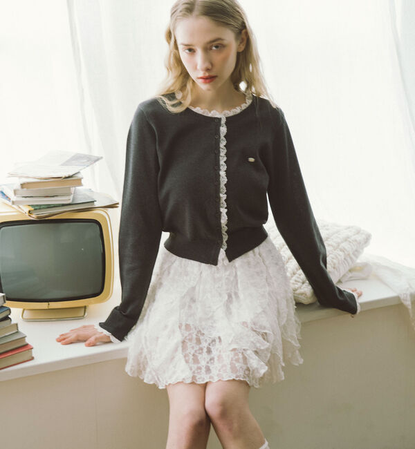 archives「２ｗａｙレースラッフルミニスカート」|スカート|