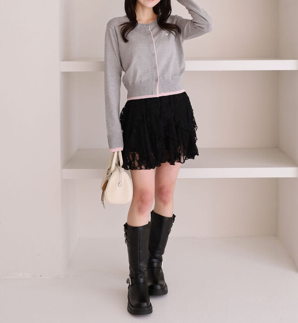 archives「２ｗａｙレースラッフルミニスカート」|スカート|