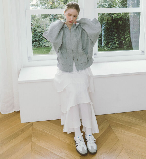 archives「コットンライクフリルティアードスカート」|スカート|