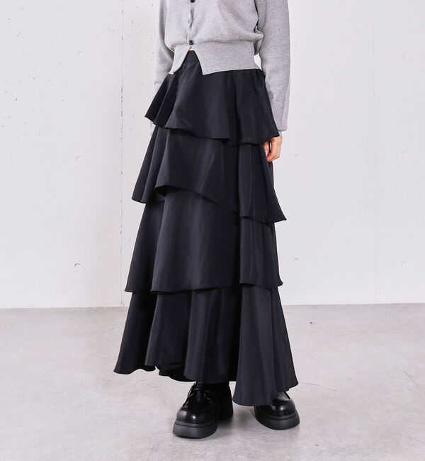 archives「コットンライクフリルティアードスカート」|スカート|