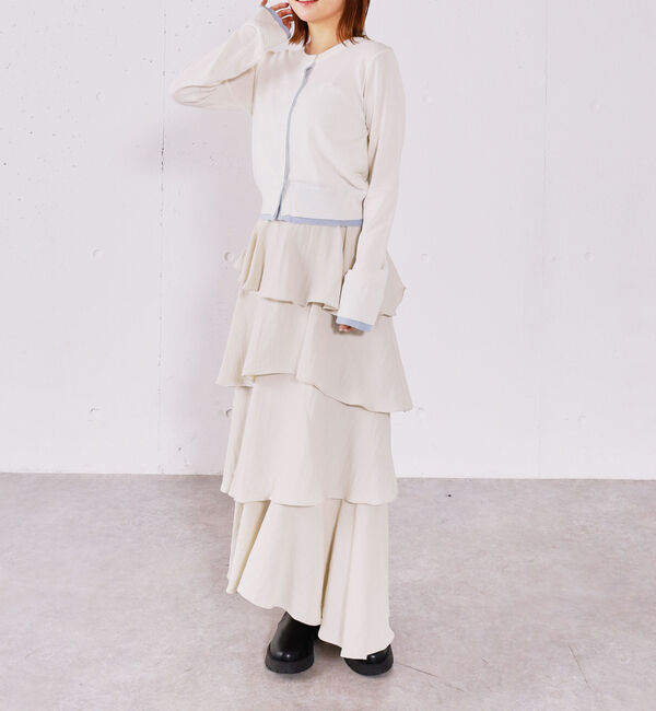archives「コットンライクフリルティアードスカート」|スカート|