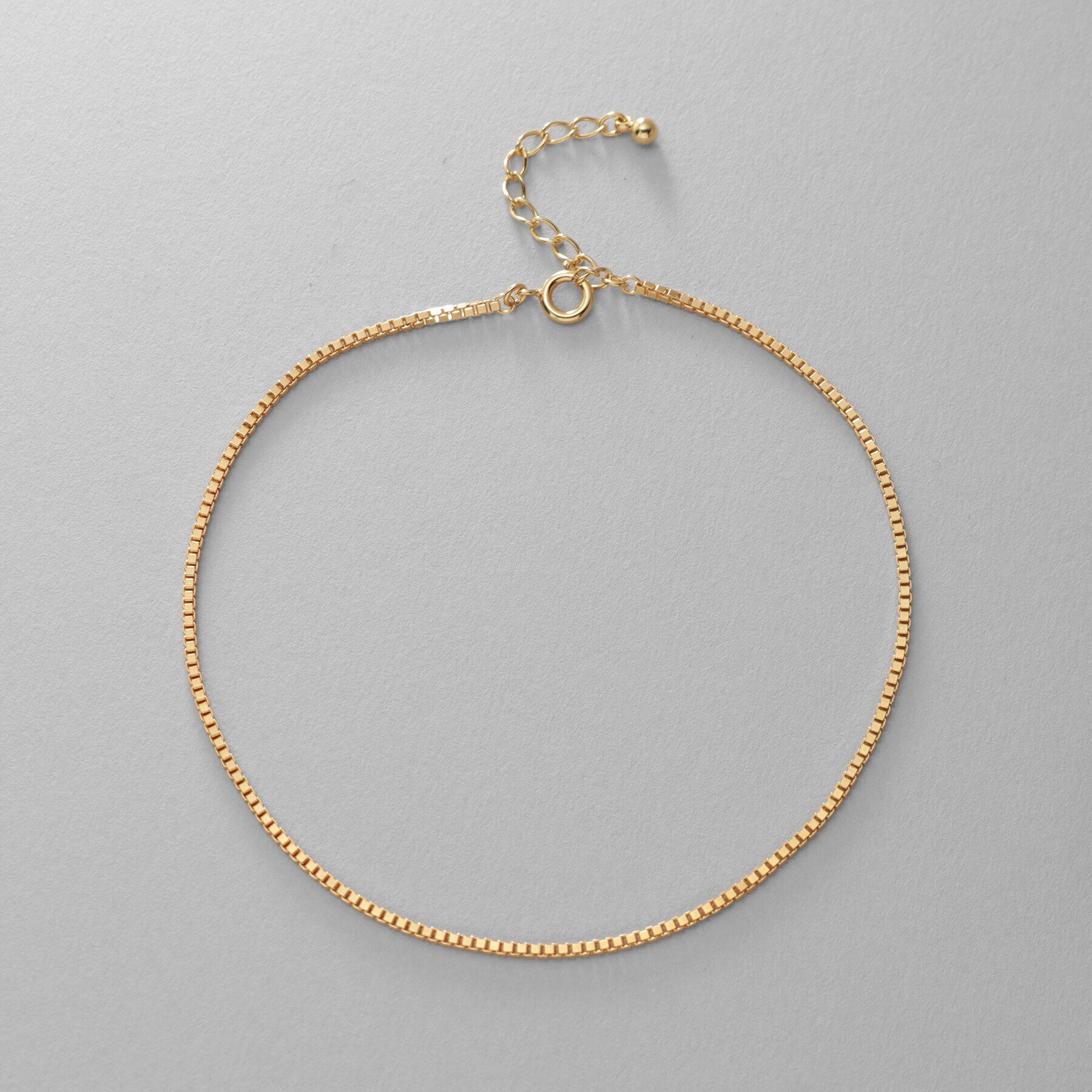 COCOSHNIK ONKITSCH「シルバー デザインチェーン ベネチアンアンクレット GP」|アンクレット|