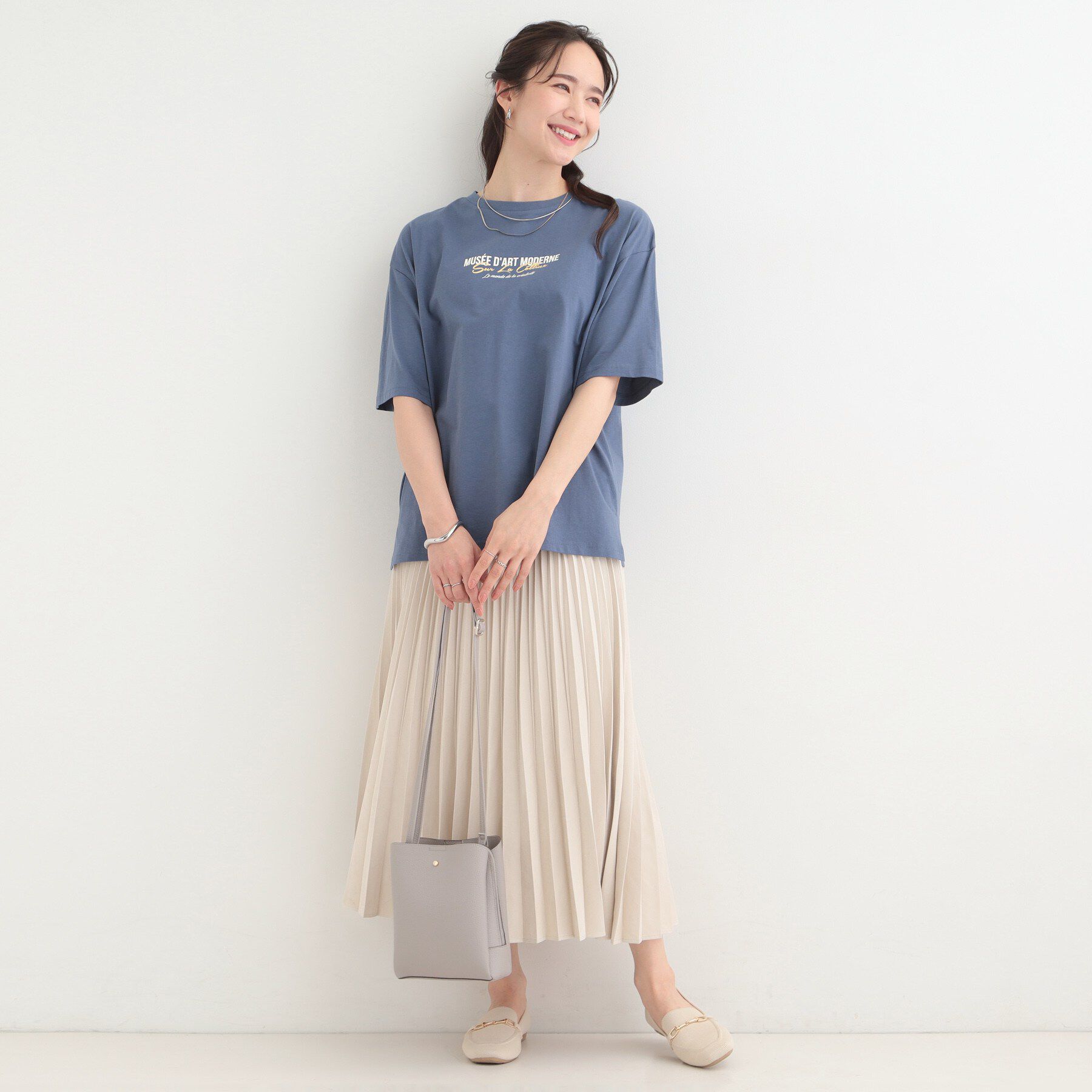 SHOO･LA･RUE「【綿100％/S-LL/プチプラ】選べる3柄 プリントアソートTシャツ」|Tシャツ・カットソー|