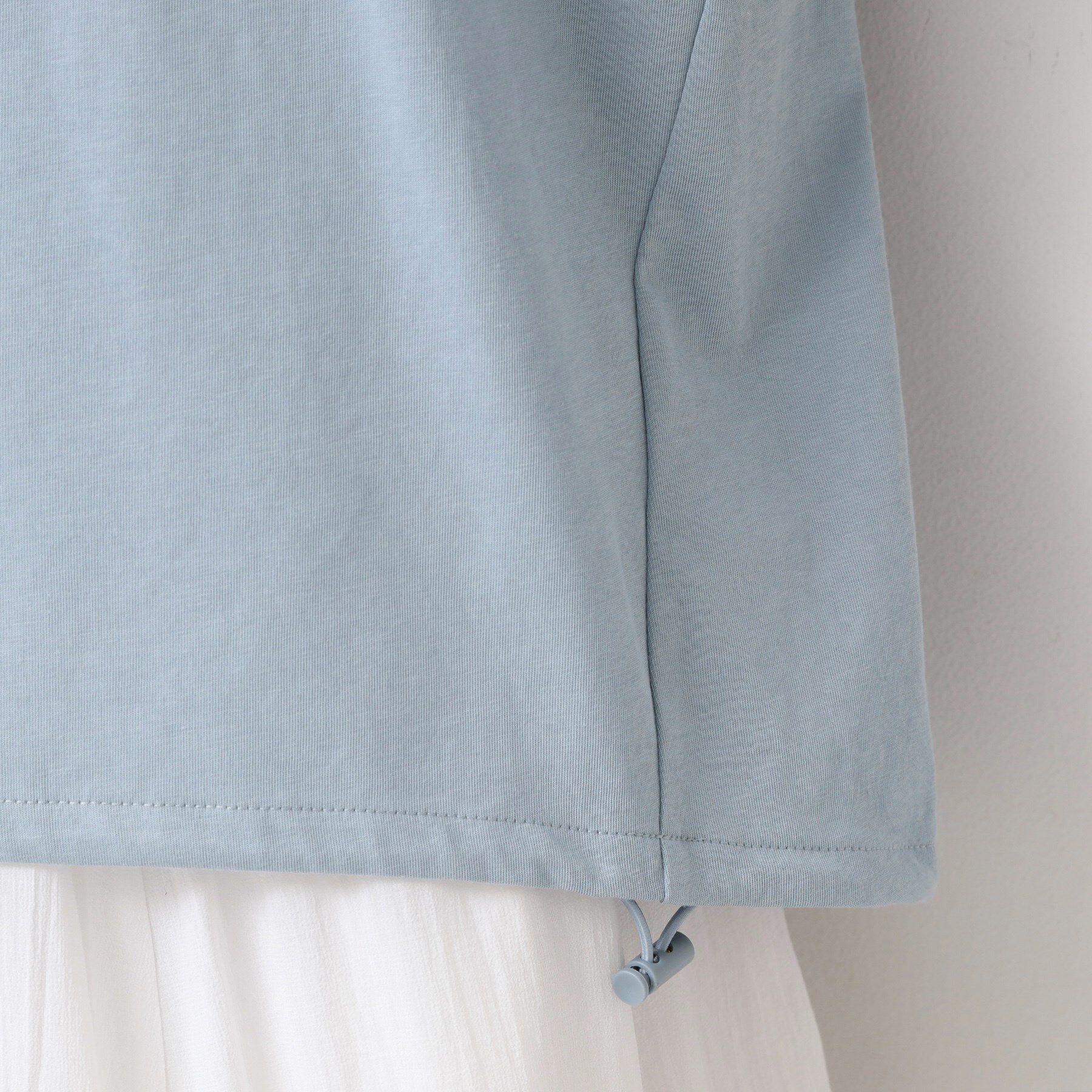 Dessin「【二の腕カバー/接触冷感/UV】ドローコードカットソー（XS～L）」|Tシャツ・カットソー|