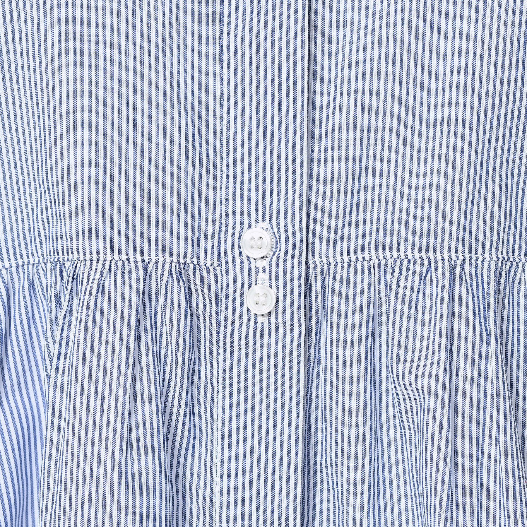 Dessin「【洗える／体型カバー】バンドカラーペプラムブラウス」|シャツ・ブラウス|