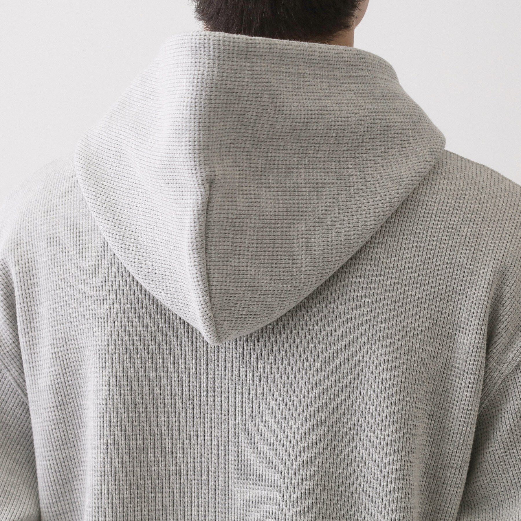 Dessin「【ユニセックス/洗える】ワッフルフードスウェット」|パーカー|