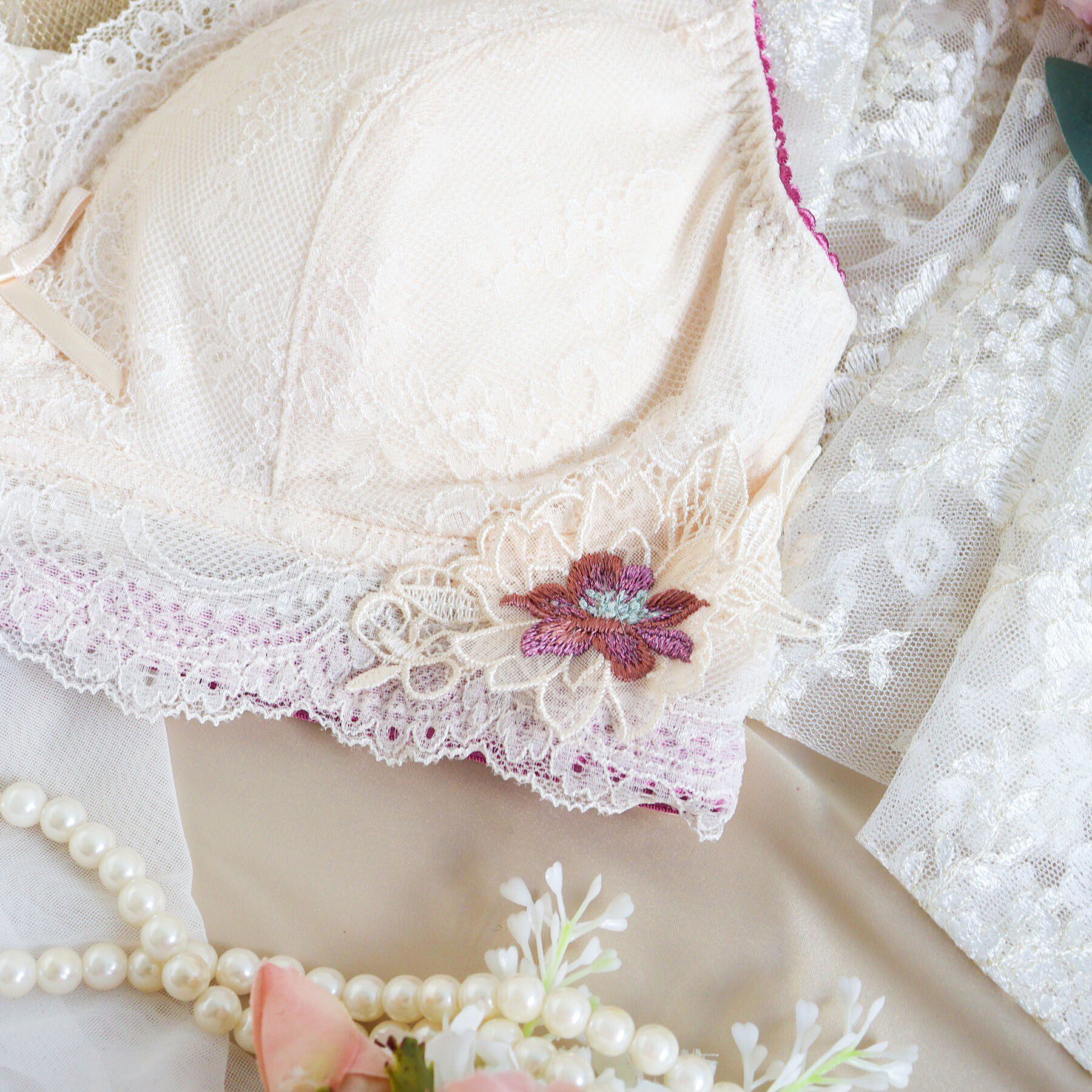 Risa Magli「アイリィー おやすみブラ（LL）」|インナー|