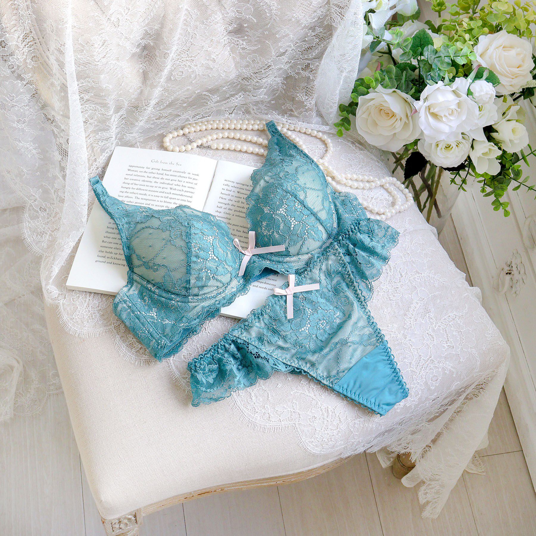 Risa Magli「ノーラ ブラジャー（E-F）＜スウィートリッチ＞」|インナー|