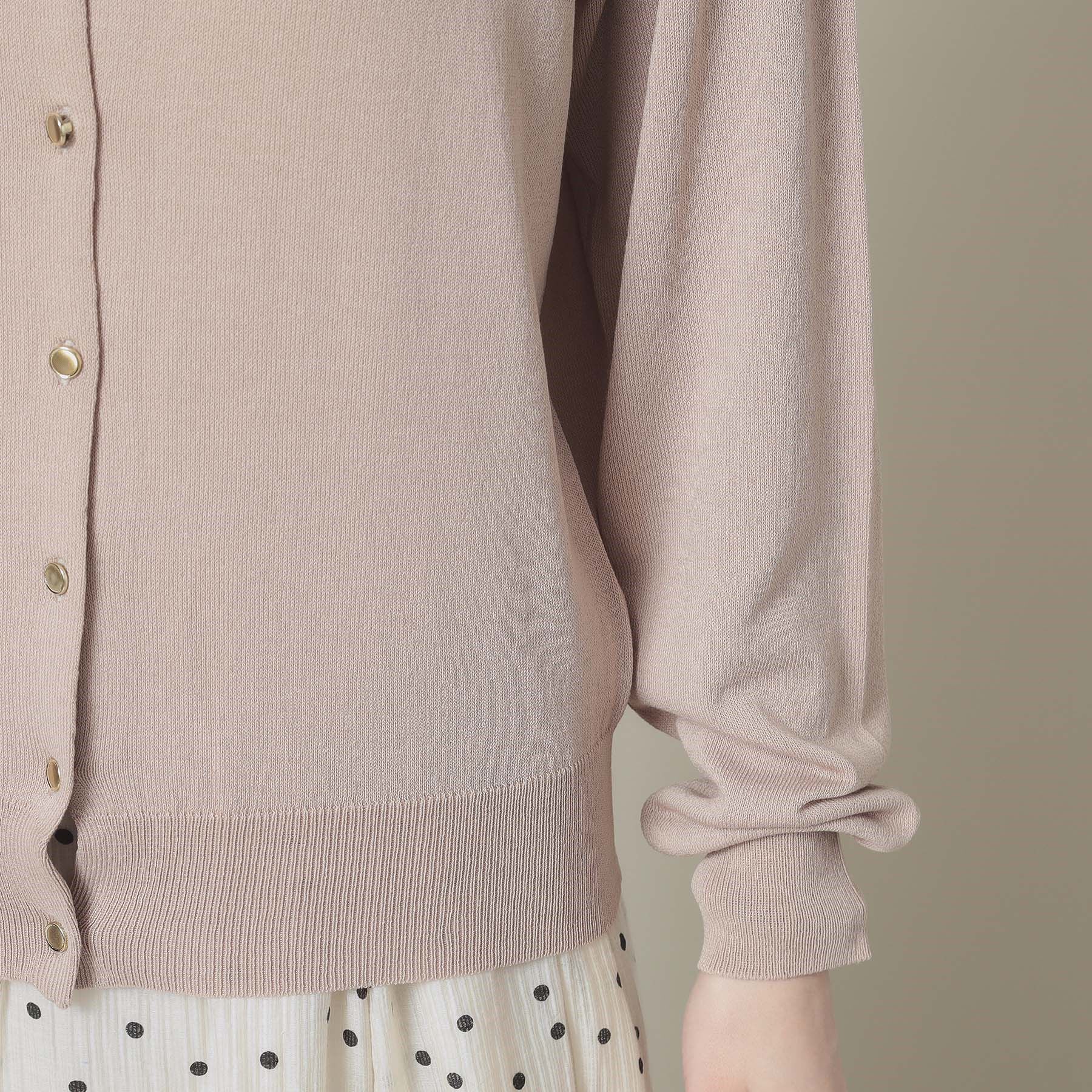 ITS&rsquo;DEMO「【UVカット／アンチピリング／手洗い可】クルーニットカーディガン」|カーディガン|