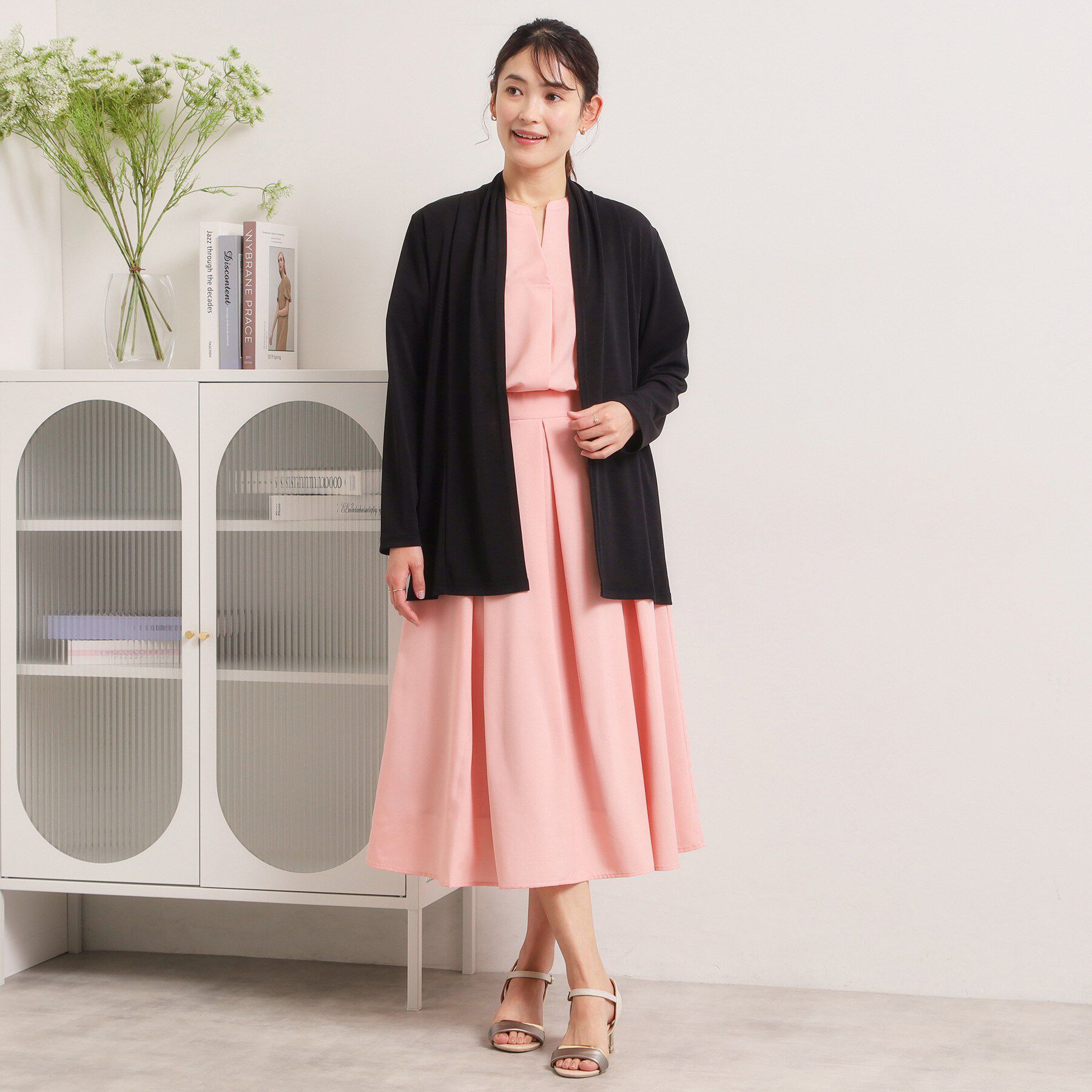 ITS&rsquo;DEMO「【UVカット／洗濯機OK】着流しカーディガン」|カーディガン|