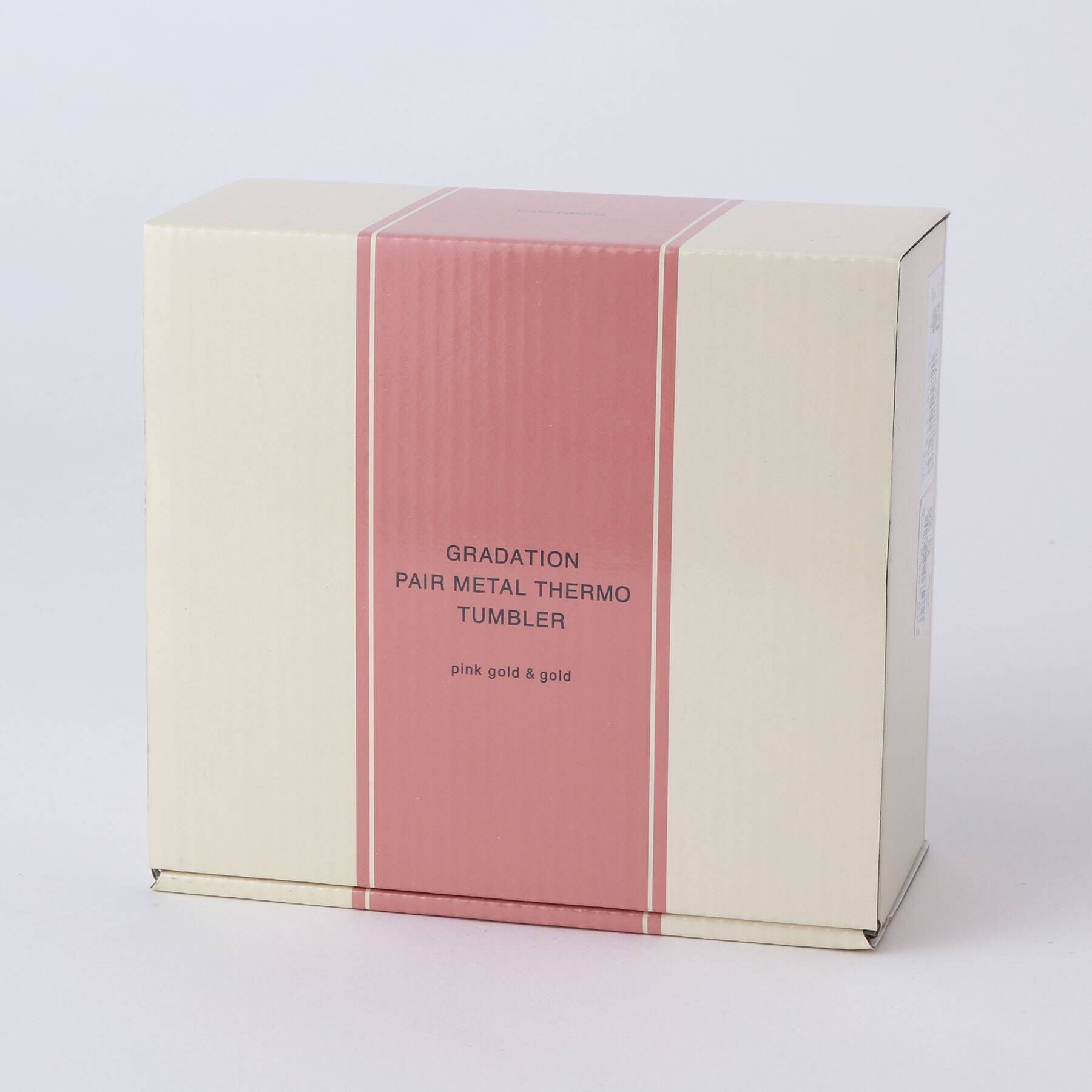 212 KITCHEN STORE「リュクス　グラデーションペアメタルサーモタンブラー PG・G」|グラス・マグカップ|