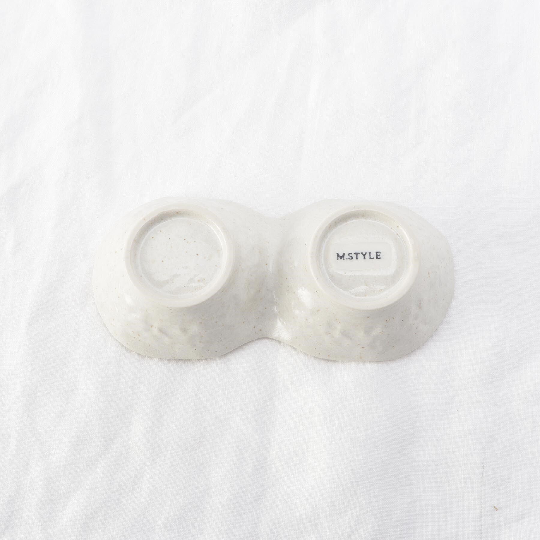 212 KITCHEN STORE「饗の器 2つ仕切り皿 深 WH」|食器・キッチングッズ|