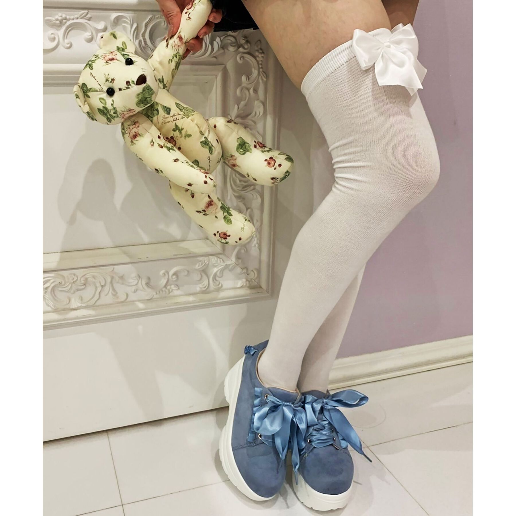 csT&P「厚底フリルスニーカー」|スニーカー|