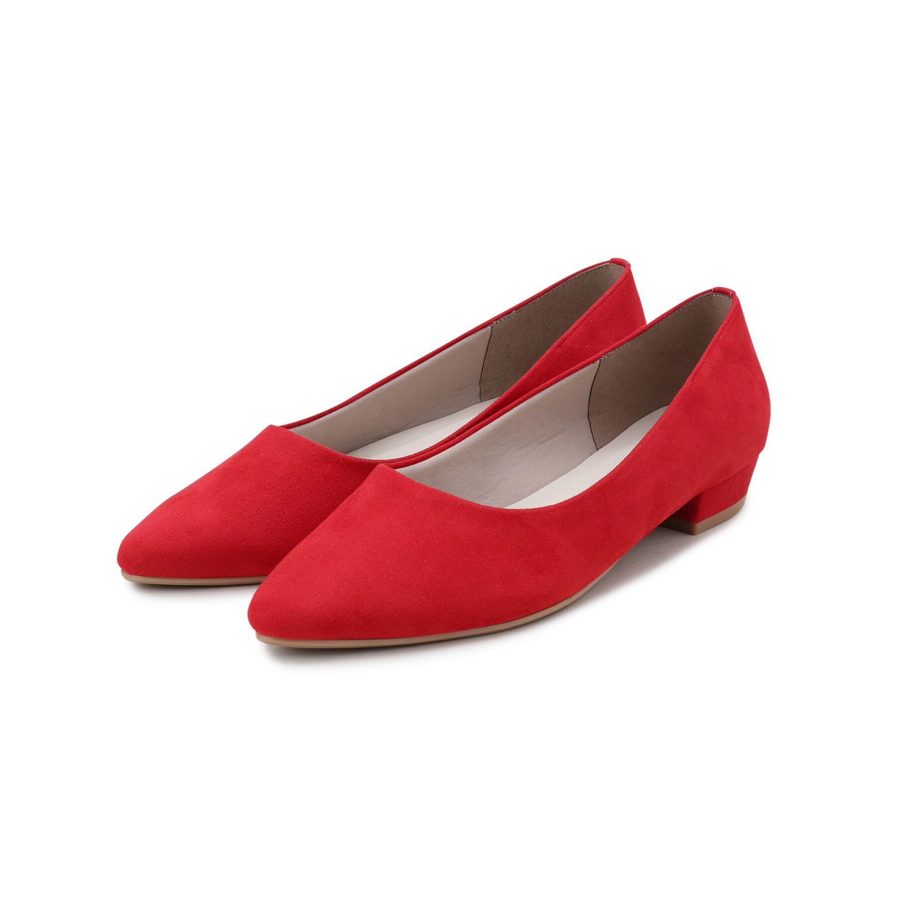 ESPERANZA「《定番》晴雨兼用クッションフラットパンプス」|パンプス|