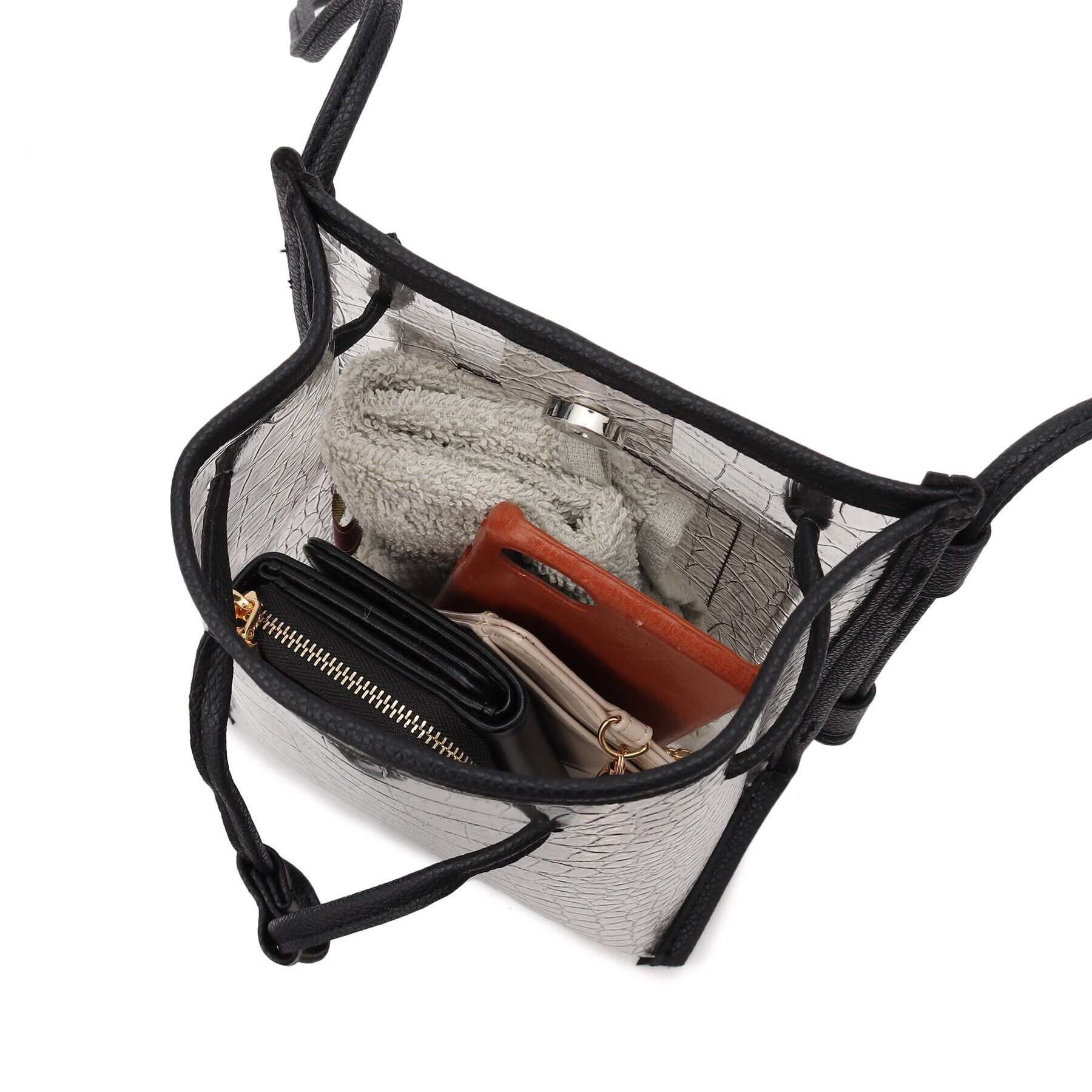 Ober Tashe「クリア巾着ショルダー」|ショルダー・メッセンジャー|