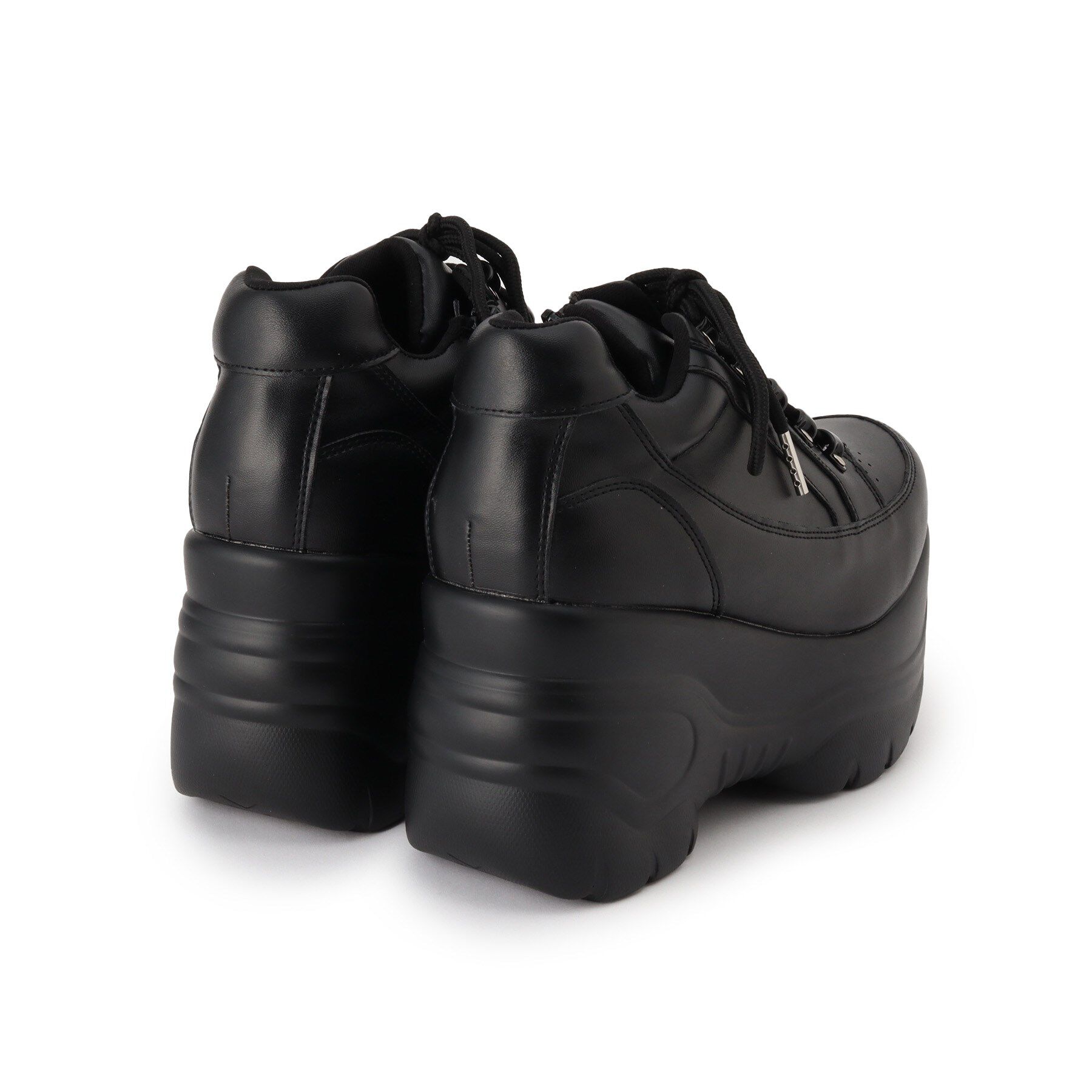 csT&P「＼脱ぎ履きしやすい／ファスナー付厚底スニーカー」|スニーカー|