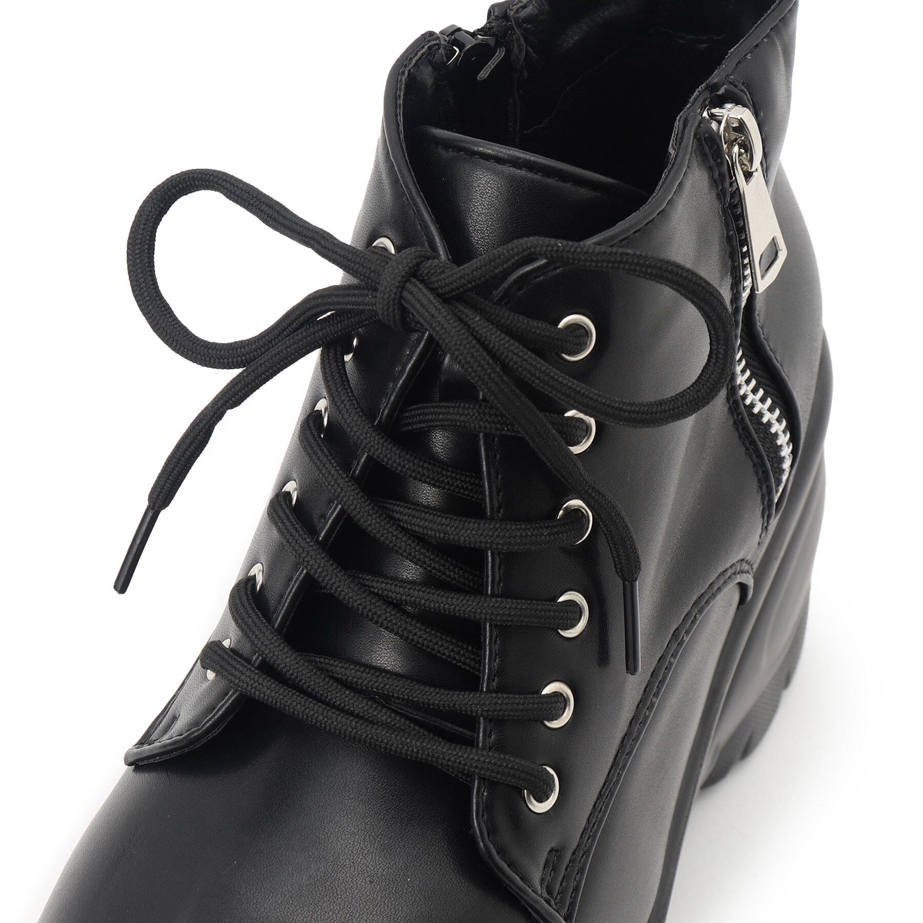 csT&P「厚底サイドジップスニーカー」|スニーカー|