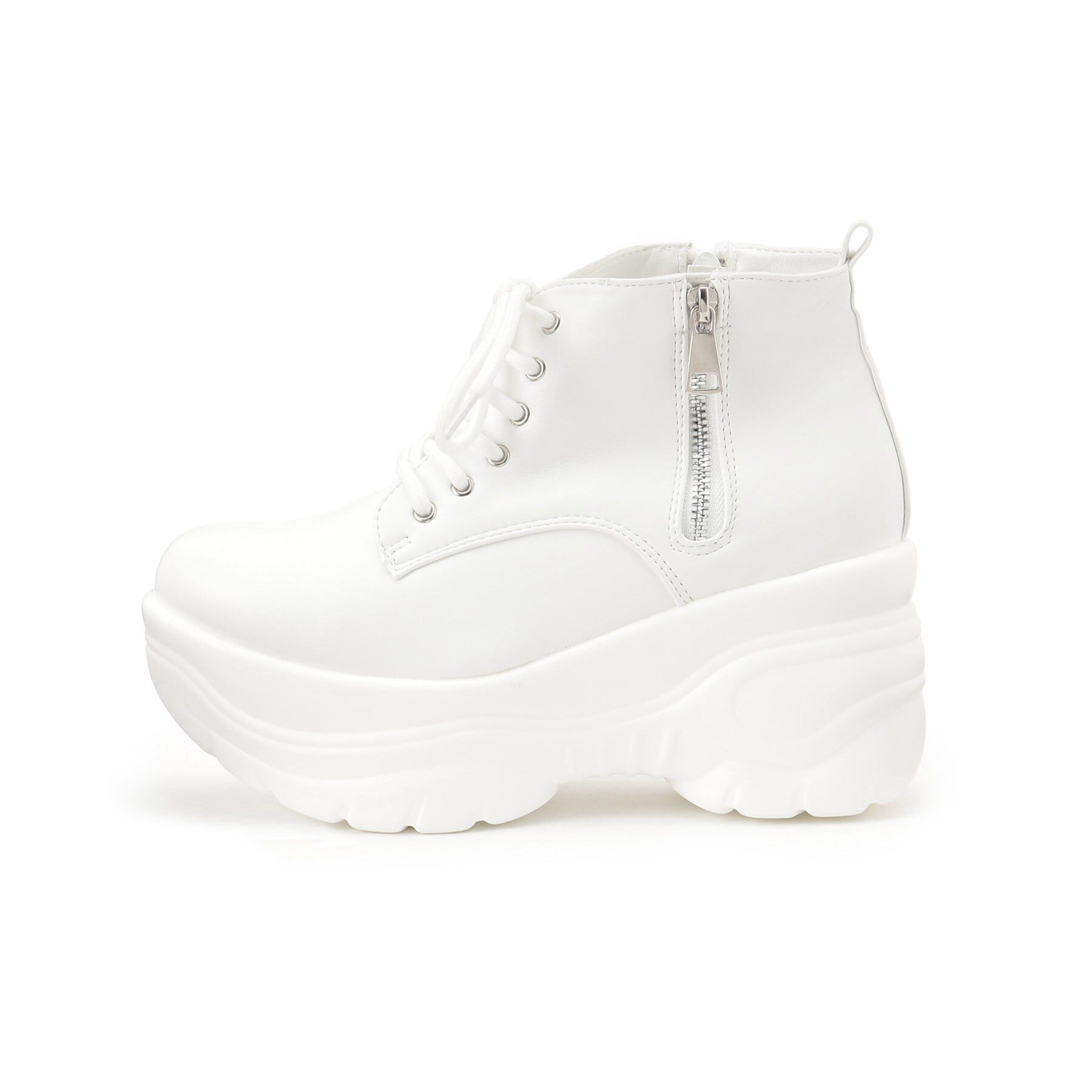 csT&P「厚底サイドジップスニーカー」|スニーカー|