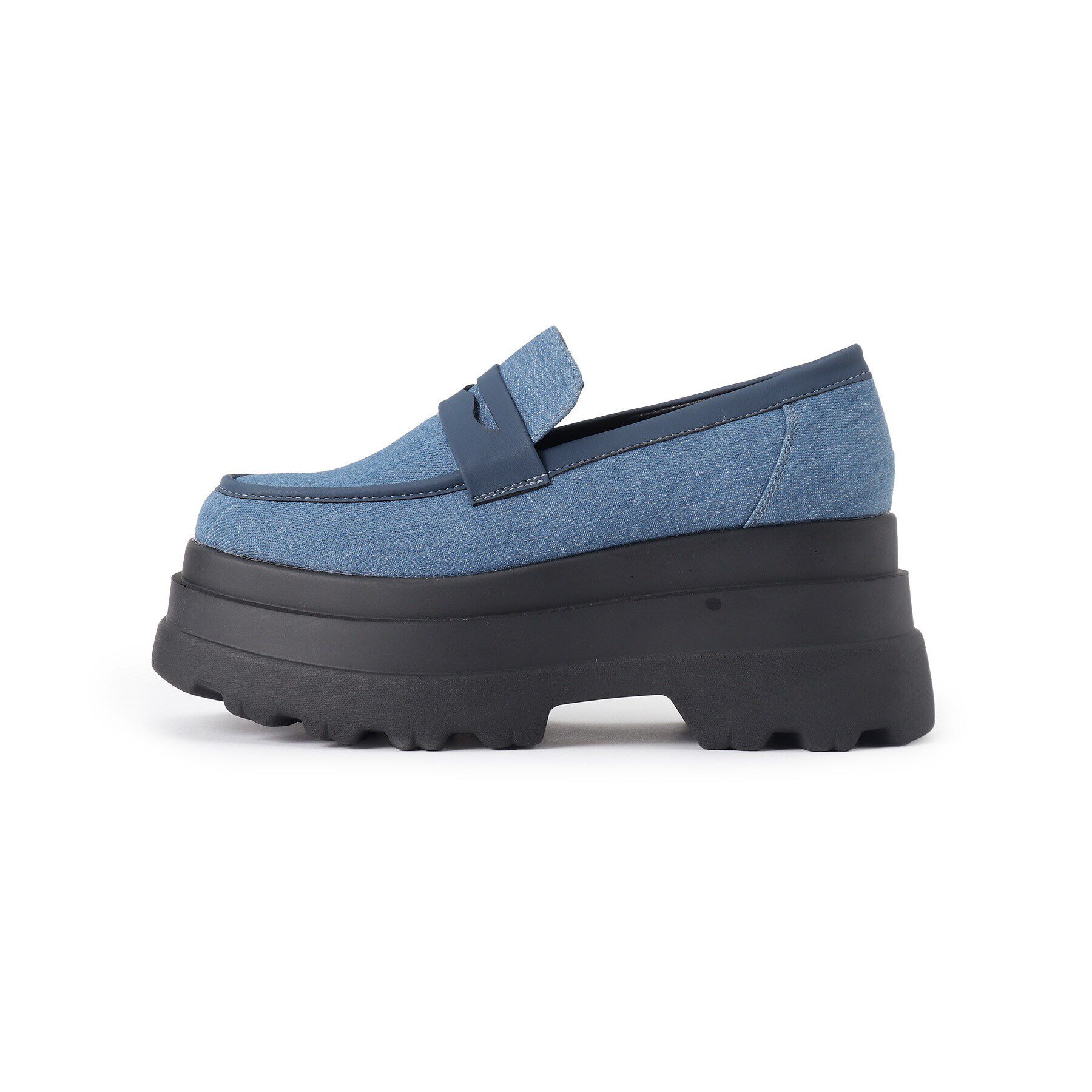 csT&P「厚底2段ソールローファーパンプス」|パンプス|