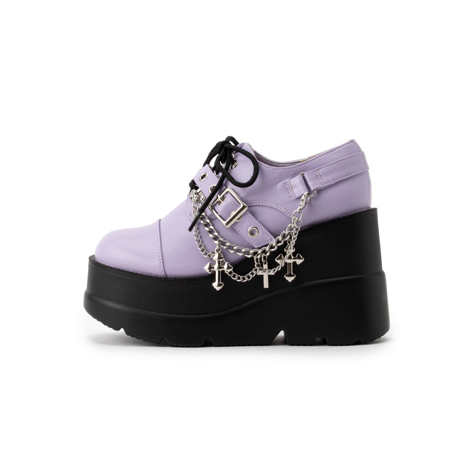 csT&P「厚底チェーン付きパンプス」|パンプス|