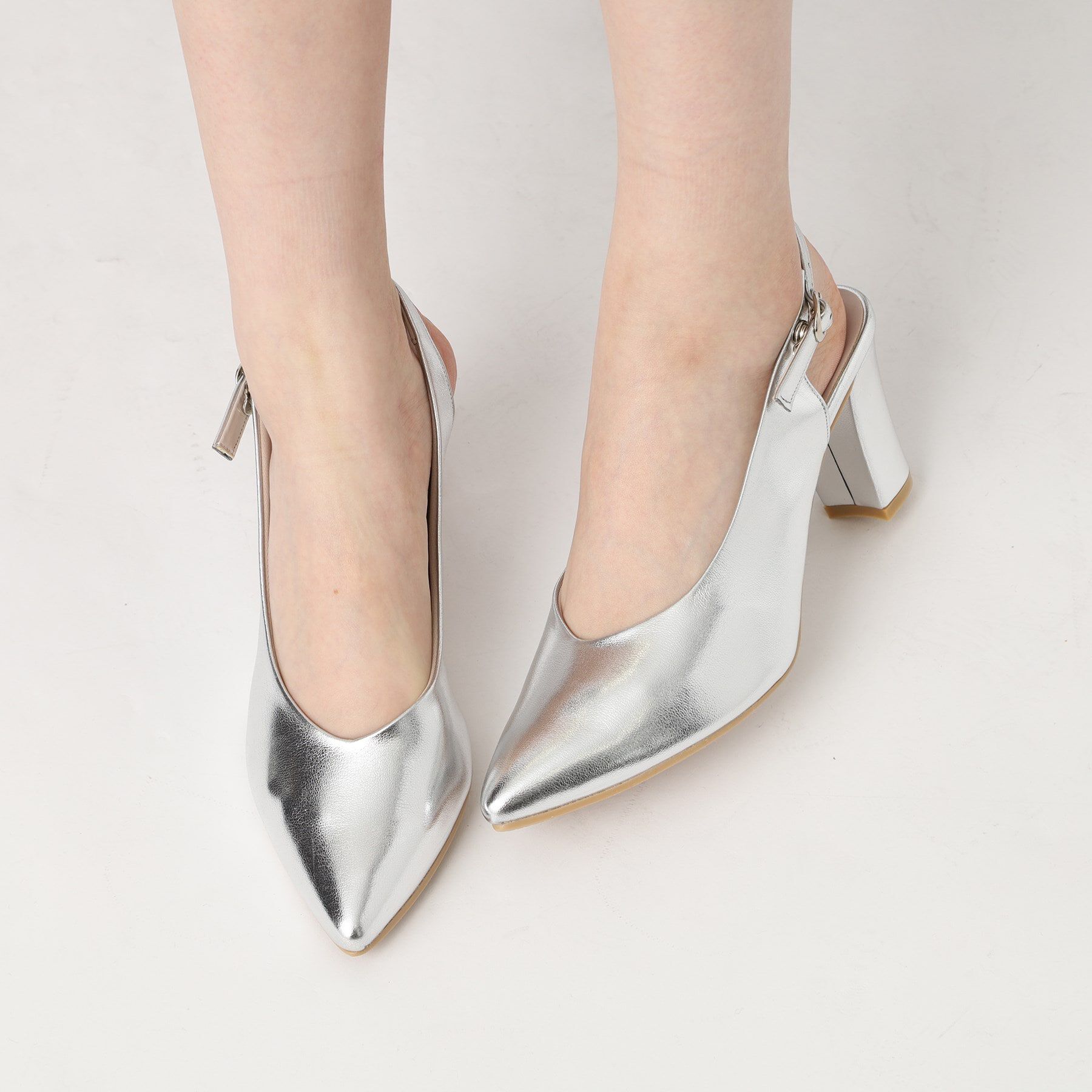 ESPERANZA「バックストラップパンプス」|パンプス|