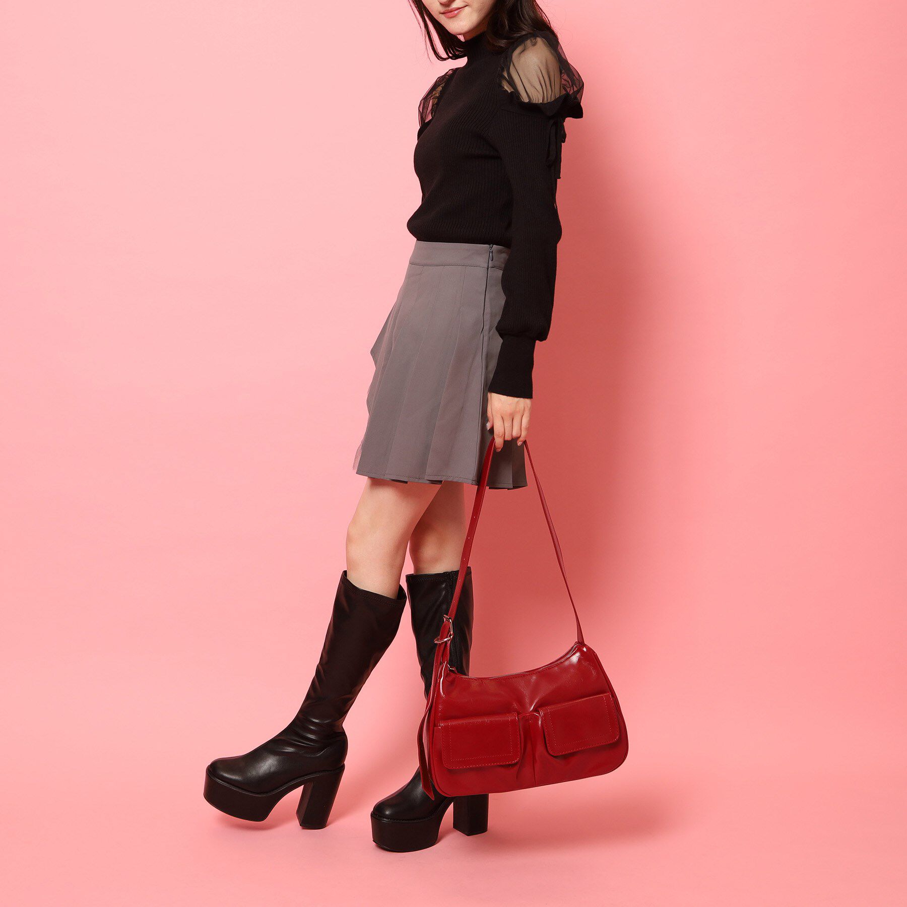 Ober Tashe「フロントポケットショルダーバッグ」|ショルダー・メッセンジャー|