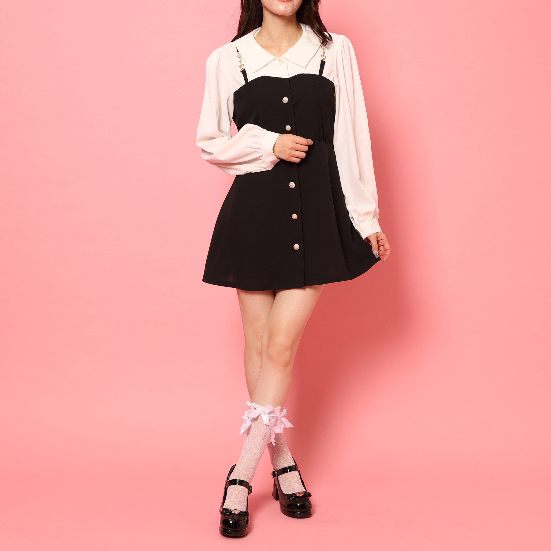 csT&P「厚底十字架くり抜きパンプス」|パンプス|